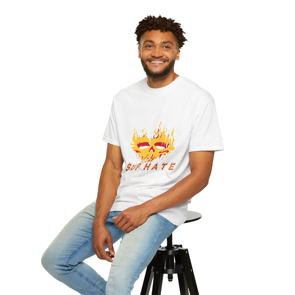 Stop Hate Flame Mask T-Shirt