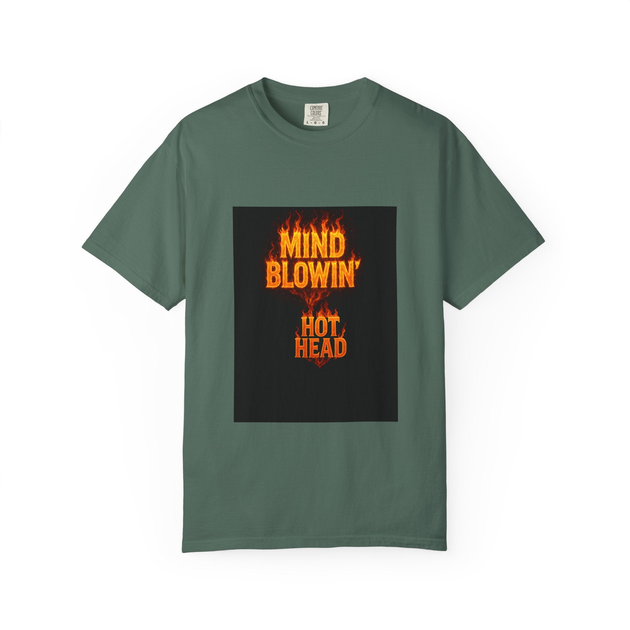 Mind Blowin' Hot Head T-Shirt — Fiery Graphic Tee