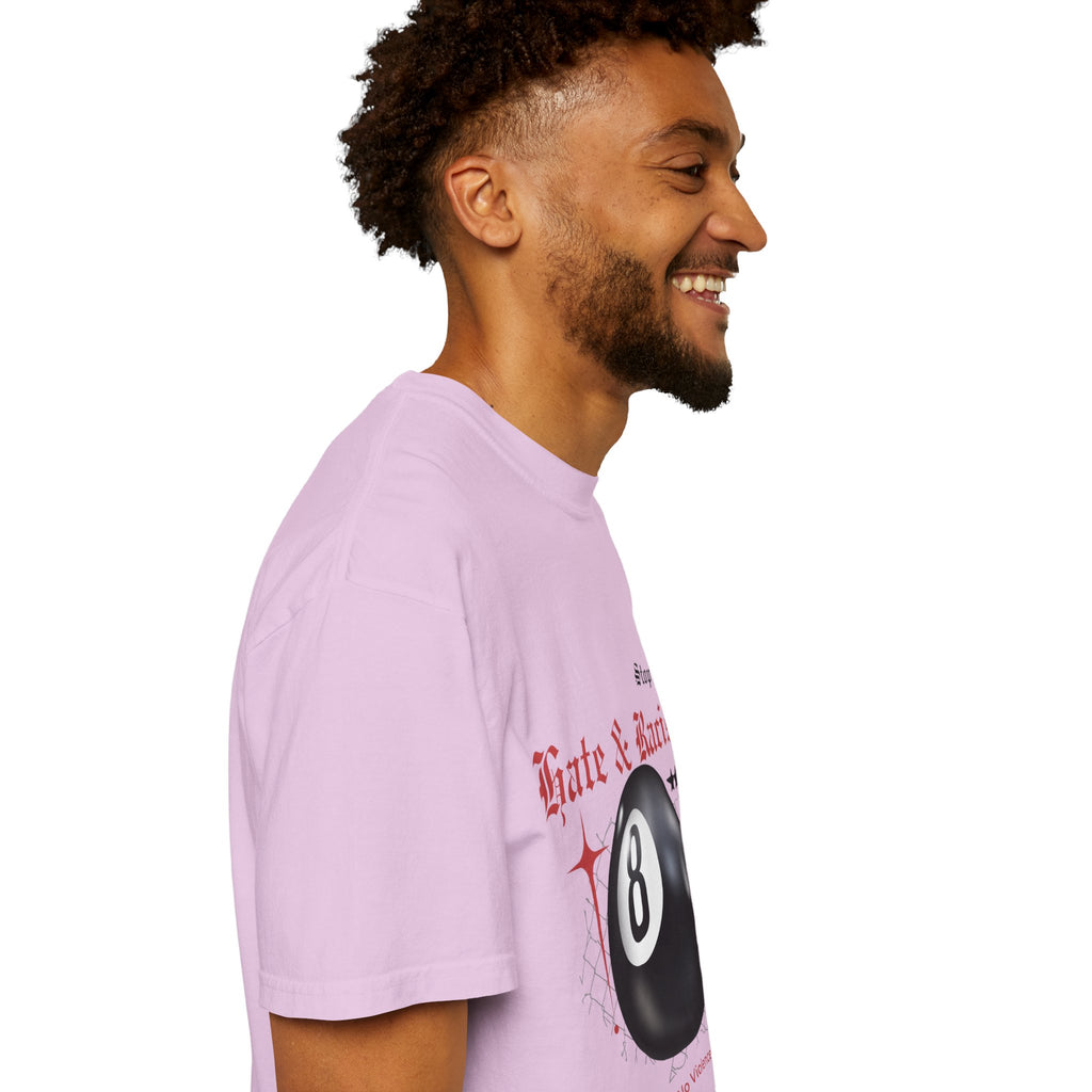 Anti-Racism 8-Ball T-Shirt — Stop Hate & Racism Graphic Tee