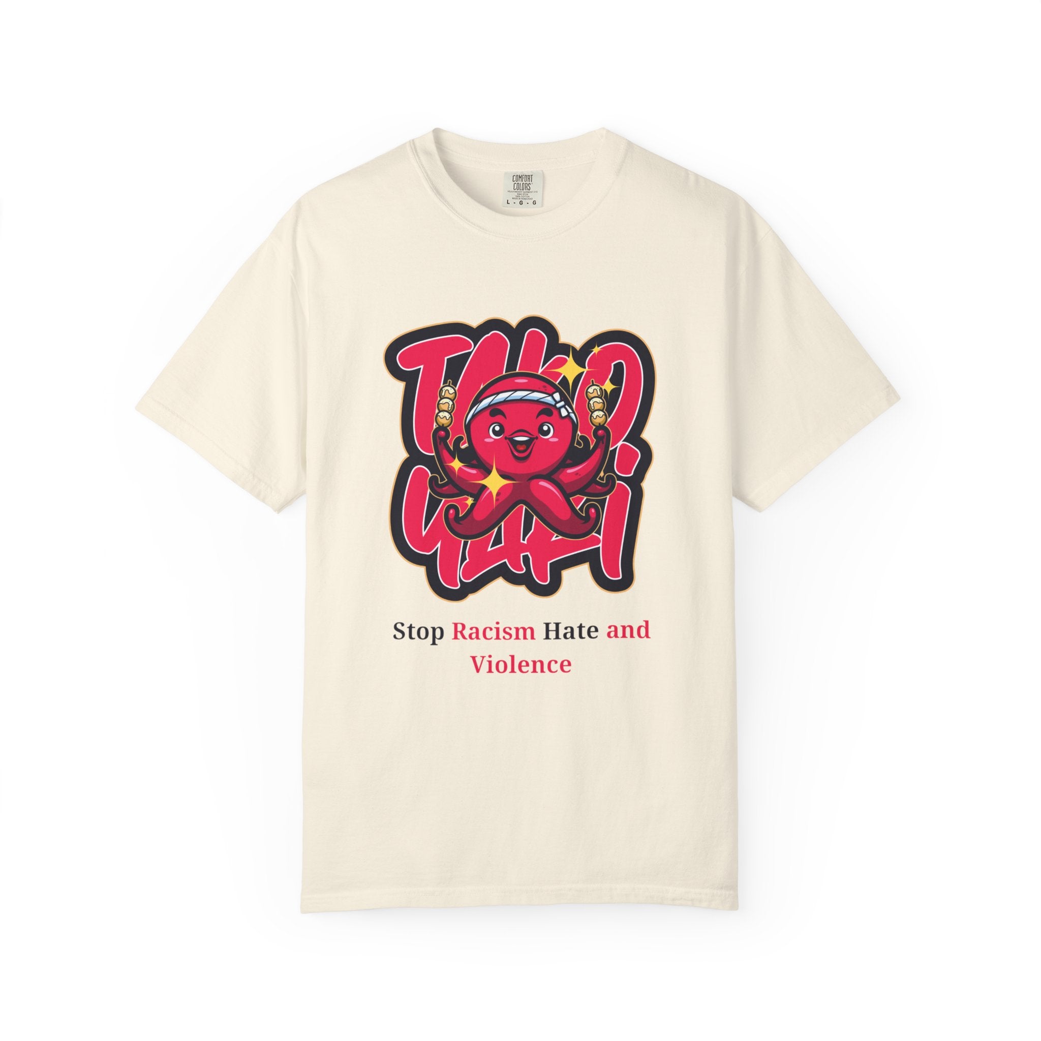 Stop Racism Octopus T-Shirt — Anti-Racism Message Tee