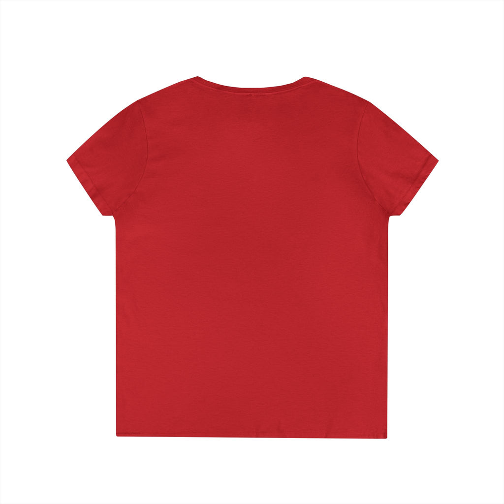 Stop Hate Kitty V-Neck Tee — Cute Anti-Racism Message Shirt