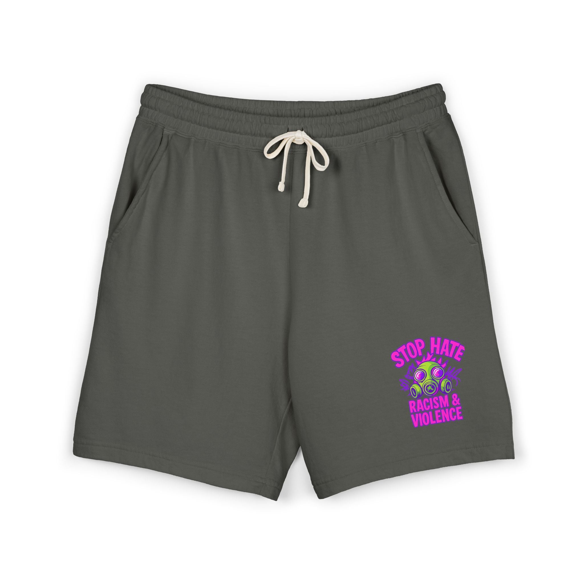 Lightweight Fleece Sweat Shorts — "Step Back Into Your Era" Retro Graphic