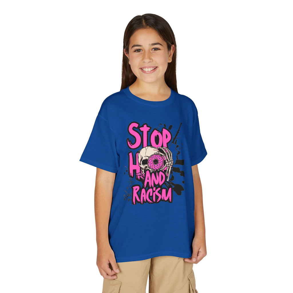 Stop Hate and Racism Youth T-Shirt