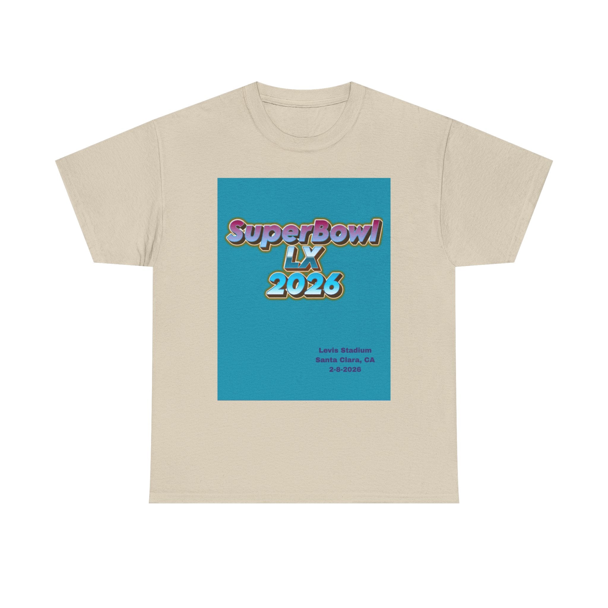 SuperBowl LX 2026 Tee — Retro Football Championship T‑Shirt