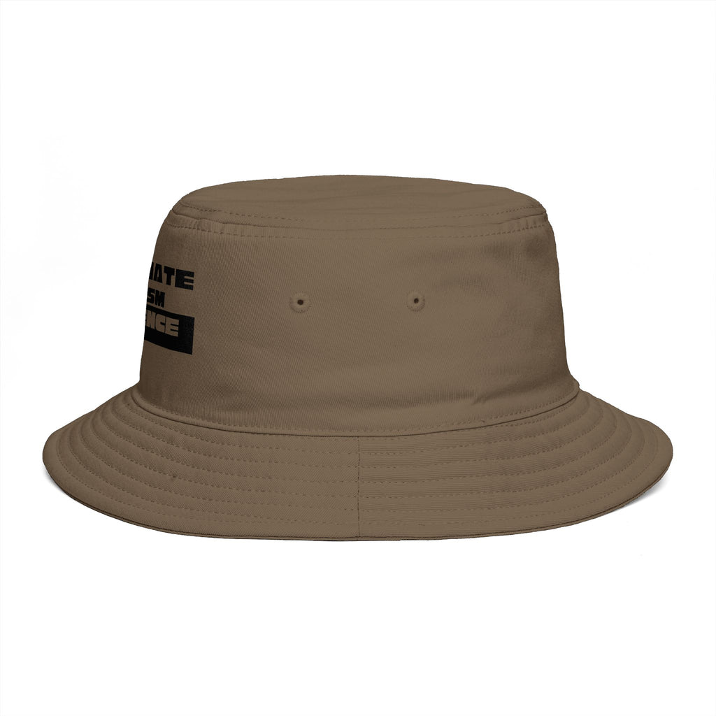 Bucket Hat - "Stop Hate Racism Violence" Anti-Racism Statement Hat