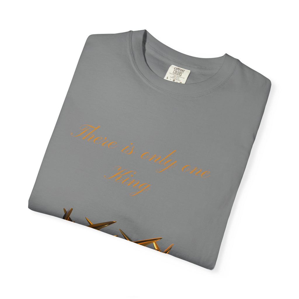 King Crown Graphic T-Shirt — "There is only one King" Casual Streetwear