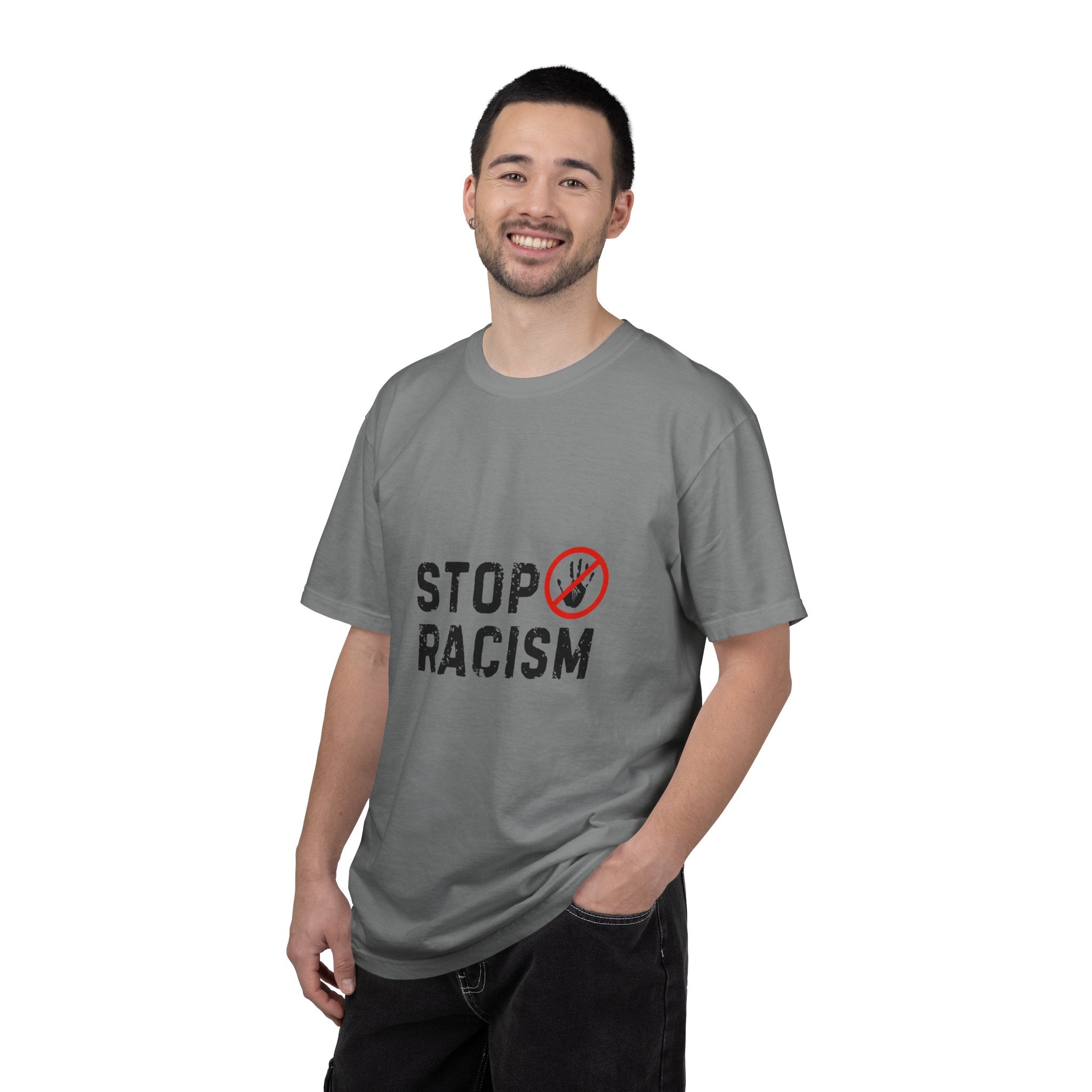 Stop Racism T-Shirt — Anti-Racism Statement Tee