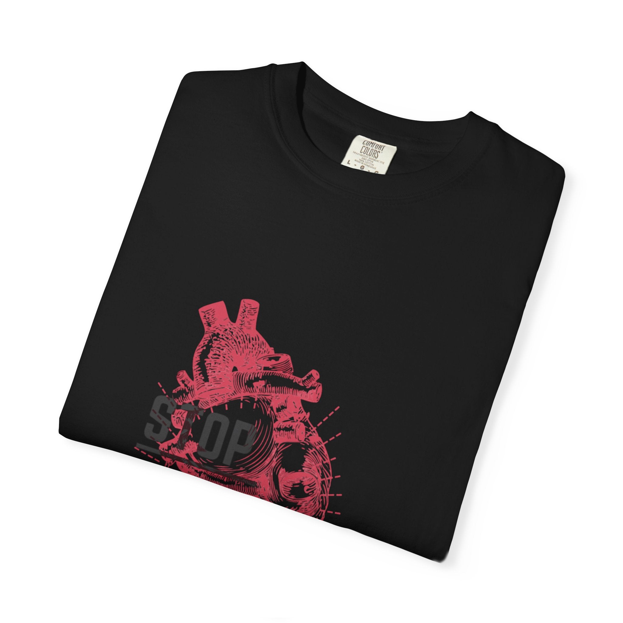 Stop Hate Heart T-Shirt — Anti-Hate Graphic Tee