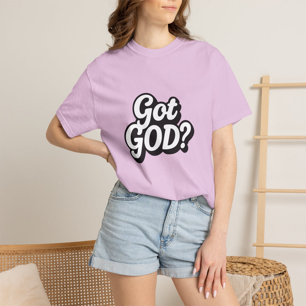 Got GOD? Graphic T-Shirt — Faith-Inspired Christian Tee