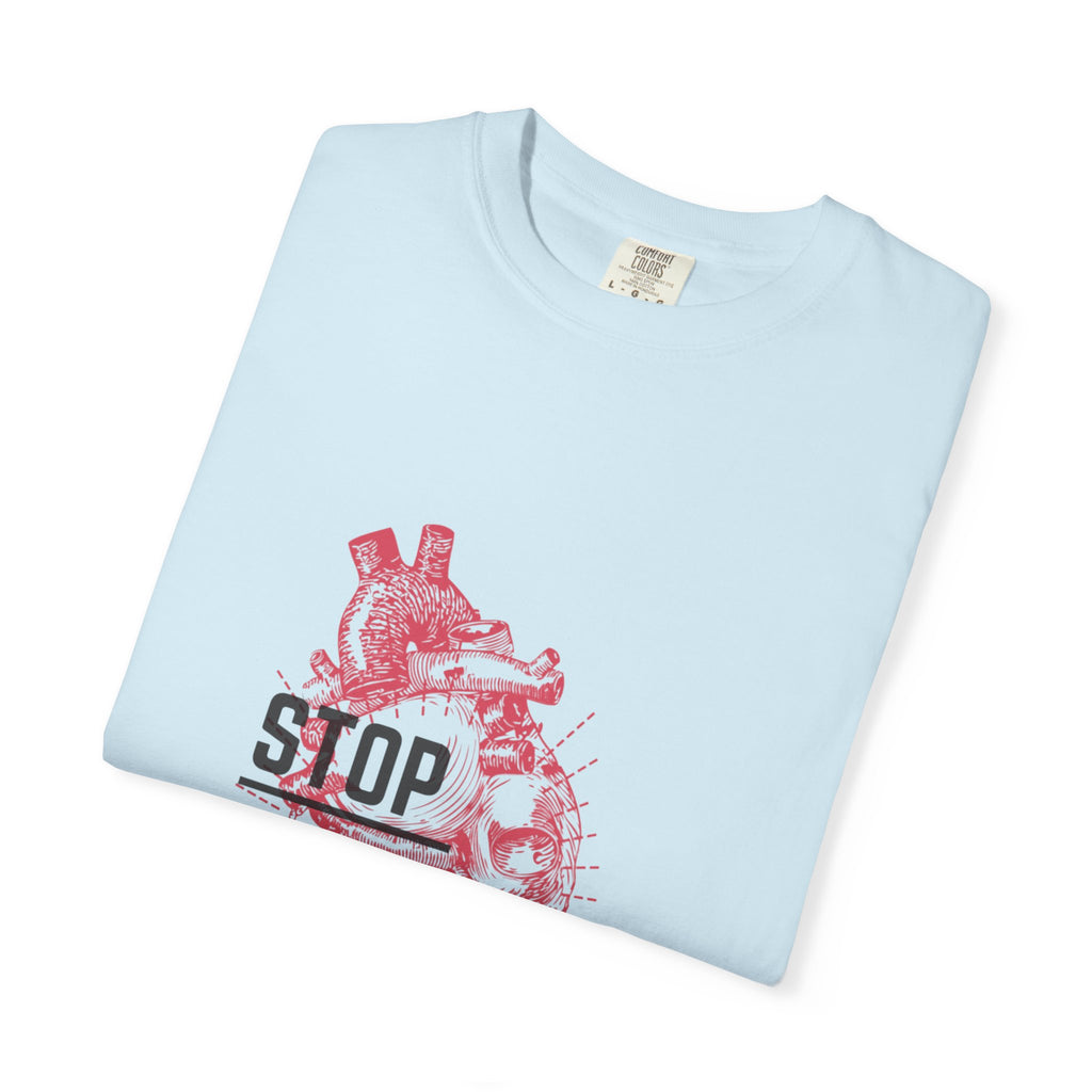 Stop Hate Heart T-Shirt — Anti-Hate Graphic Tee