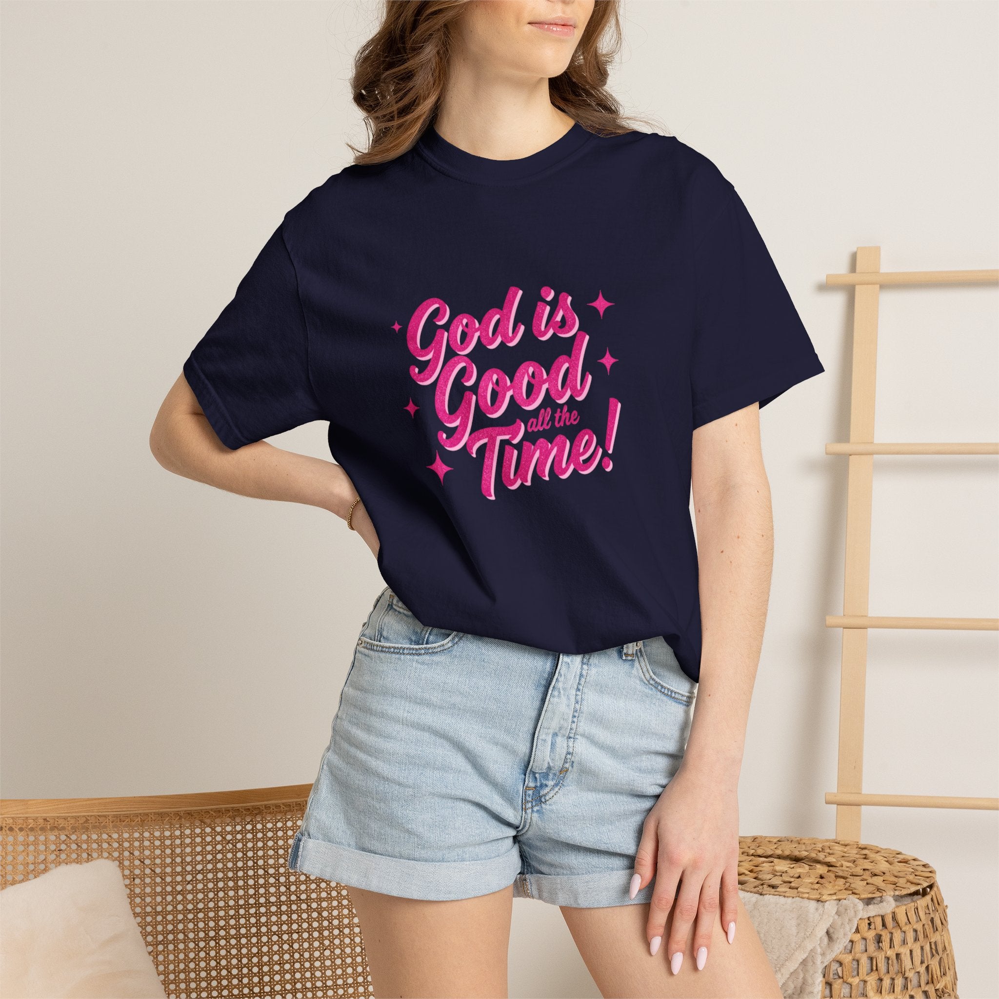 God Is Good All the Time T-Shirt — Christian Faith Tee