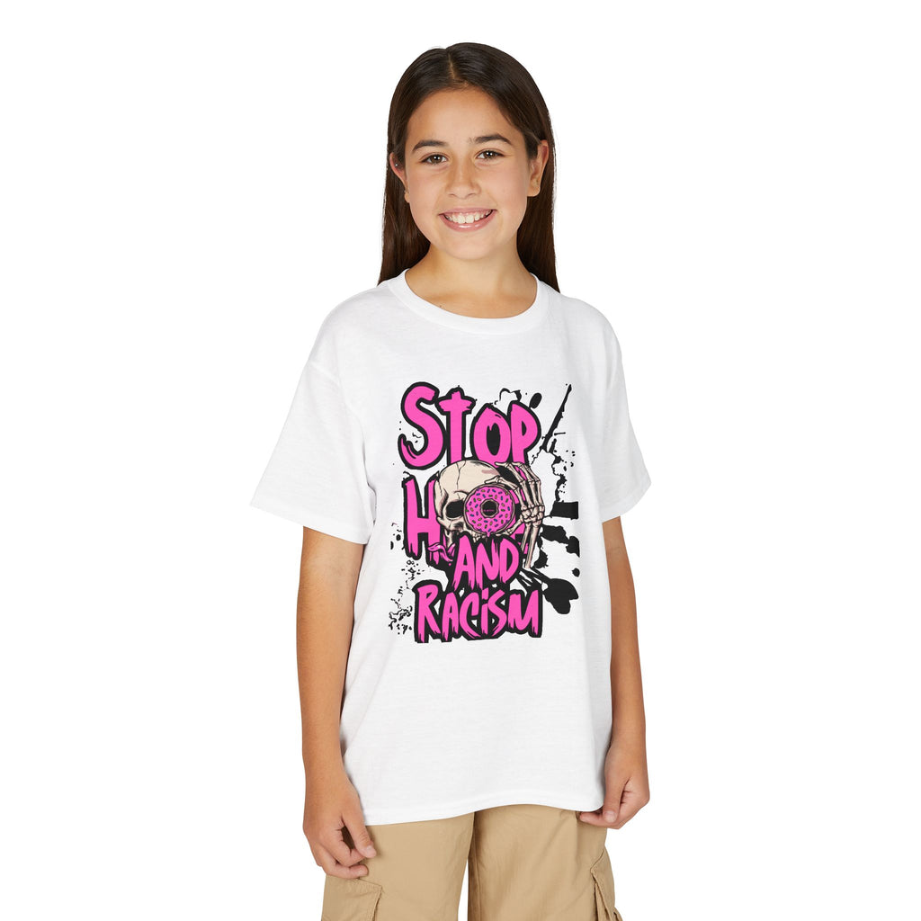 Stop Hate and Racism Youth T-Shirt