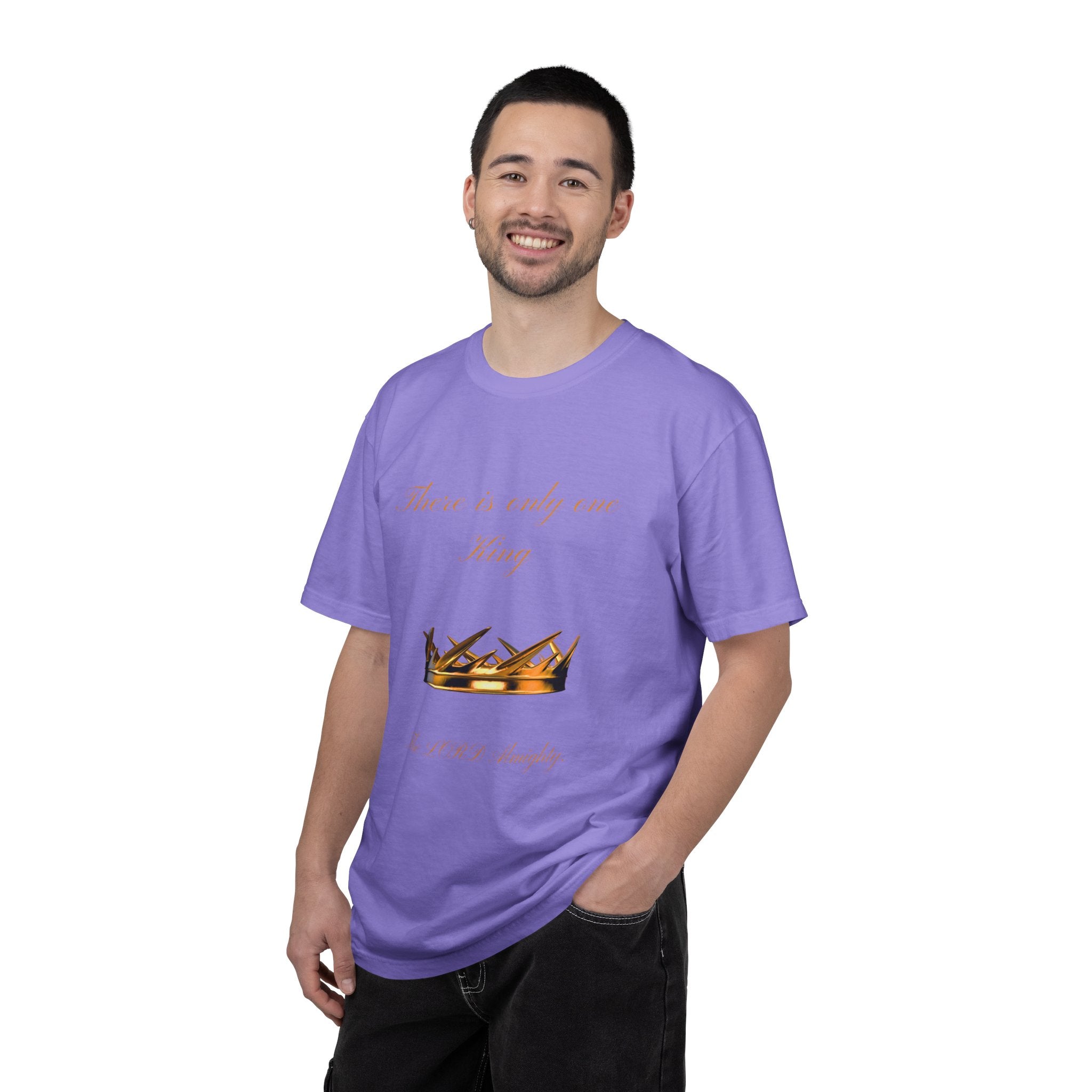 King Crown Graphic T-Shirt — "There is only one King" Casual Streetwear