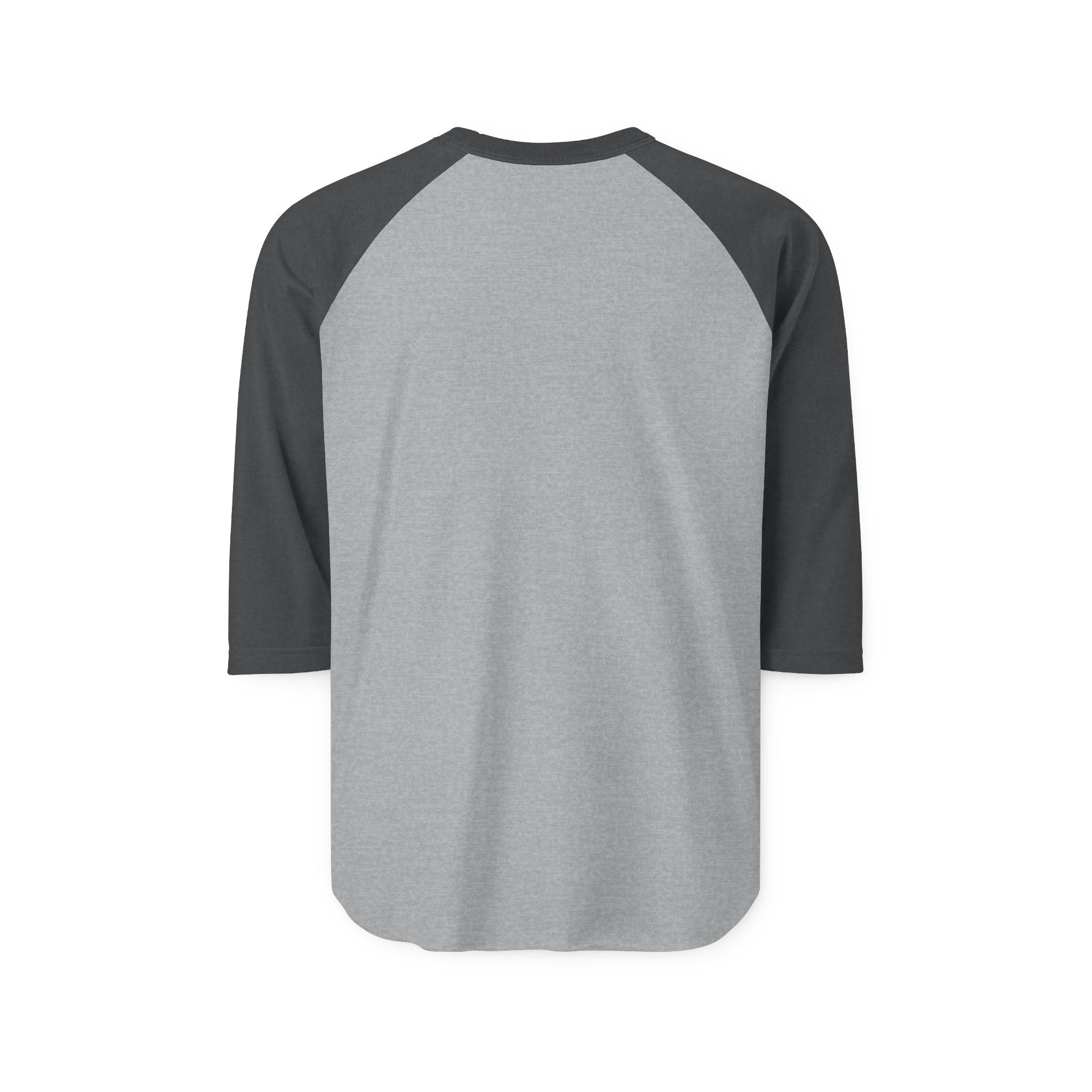 God Is Greater Raglan Baseball Tee — Faith Inspirational 3/4 Sleeve Shirt