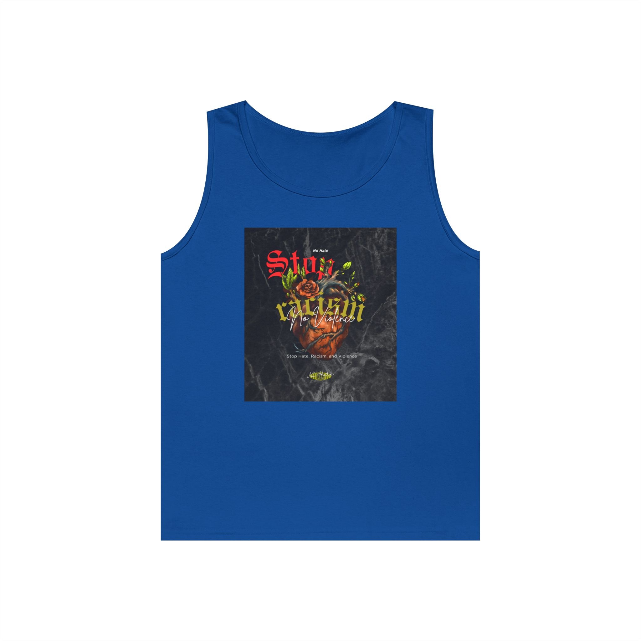 Skull & Crown Graphic Tank Top — Vintage Gothic Streetwear