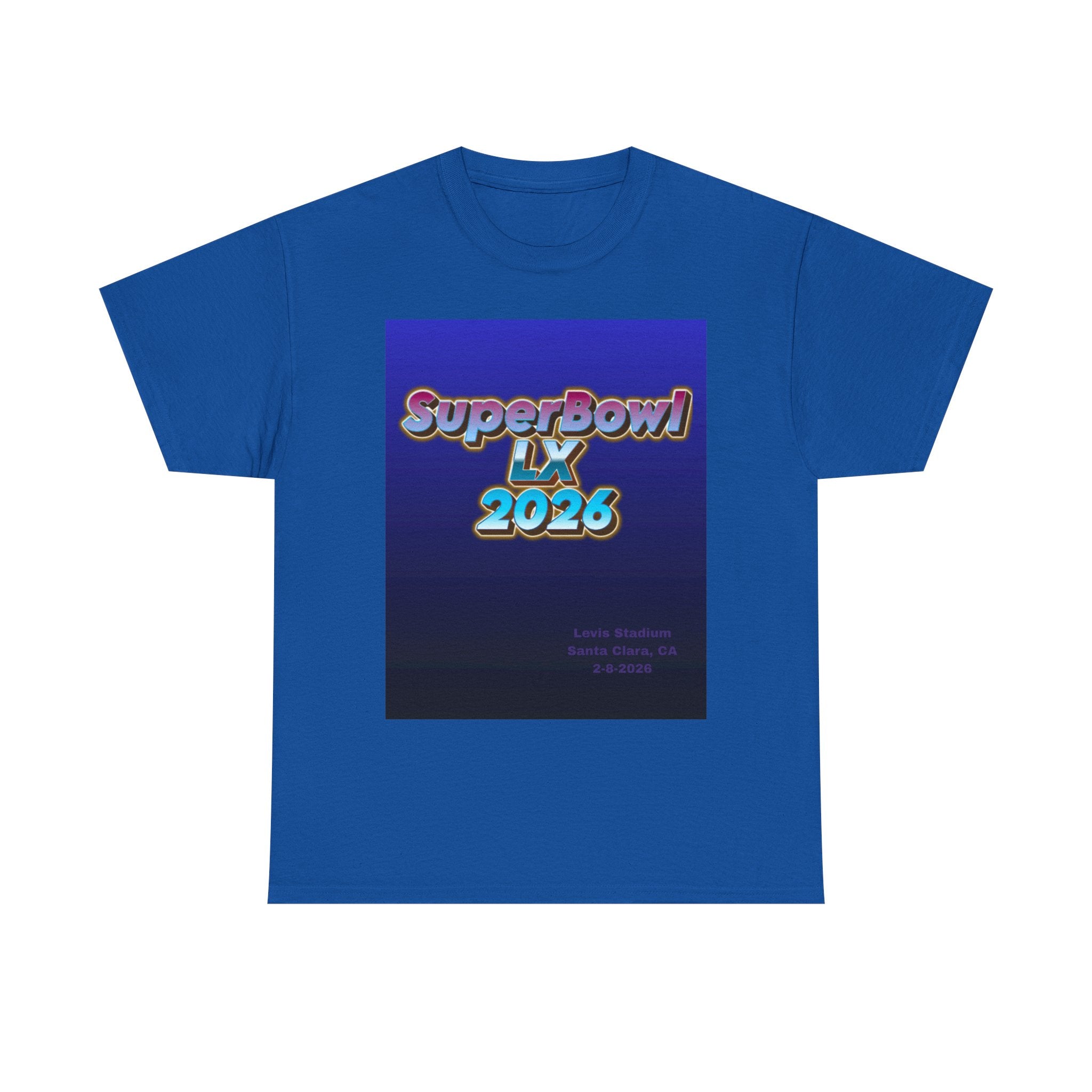 SuperBowl LX 2026 Retro Tee — Football Championship Event Shirt