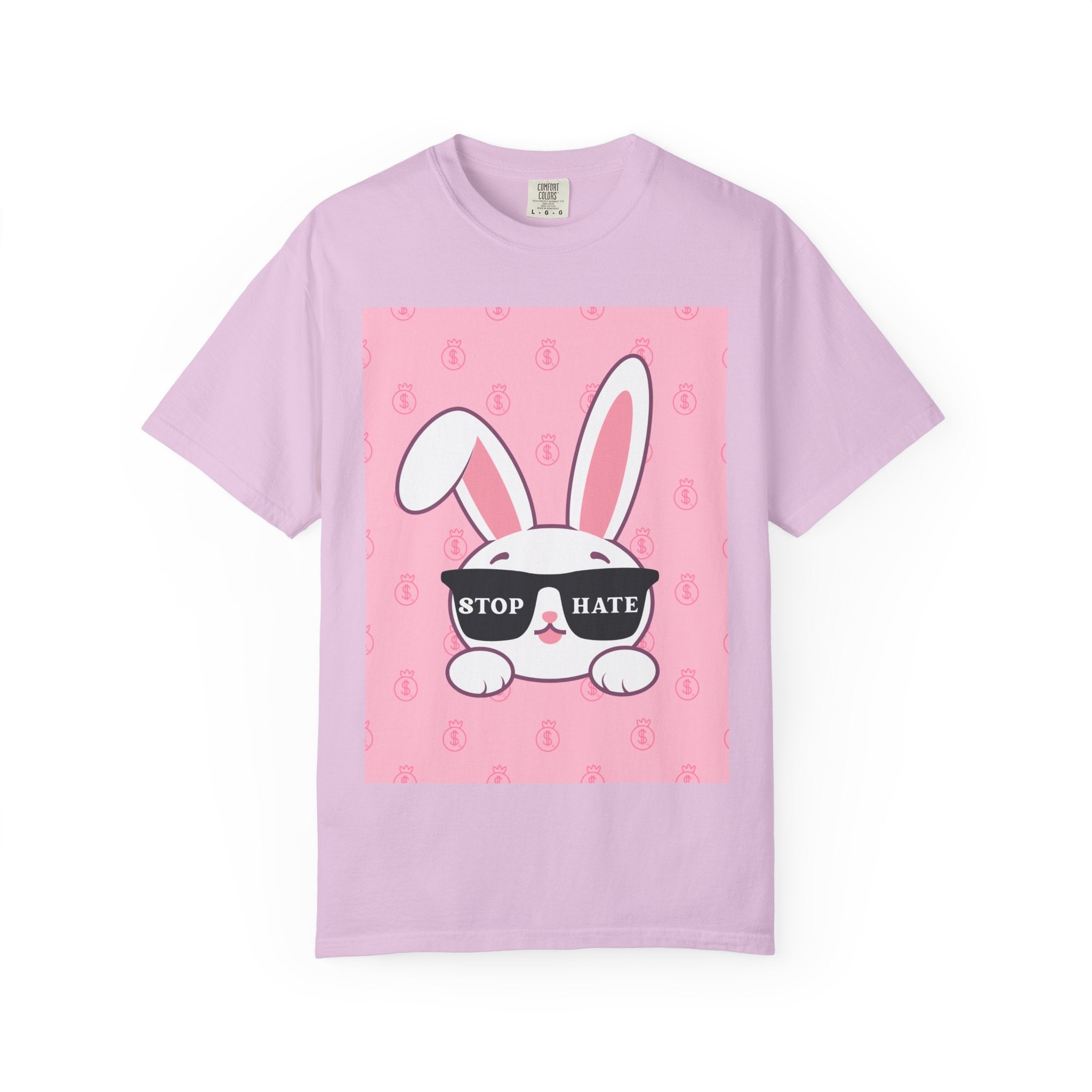 Bunny 'STOP HATE' Graphic T-Shirt