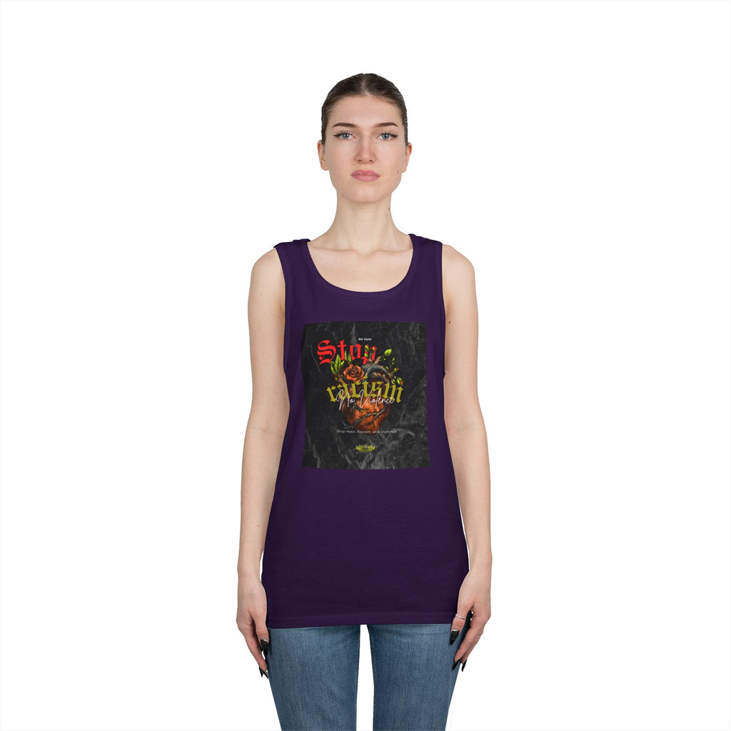 Skull & Crown Graphic Tank Top — Vintage Gothic Streetwear