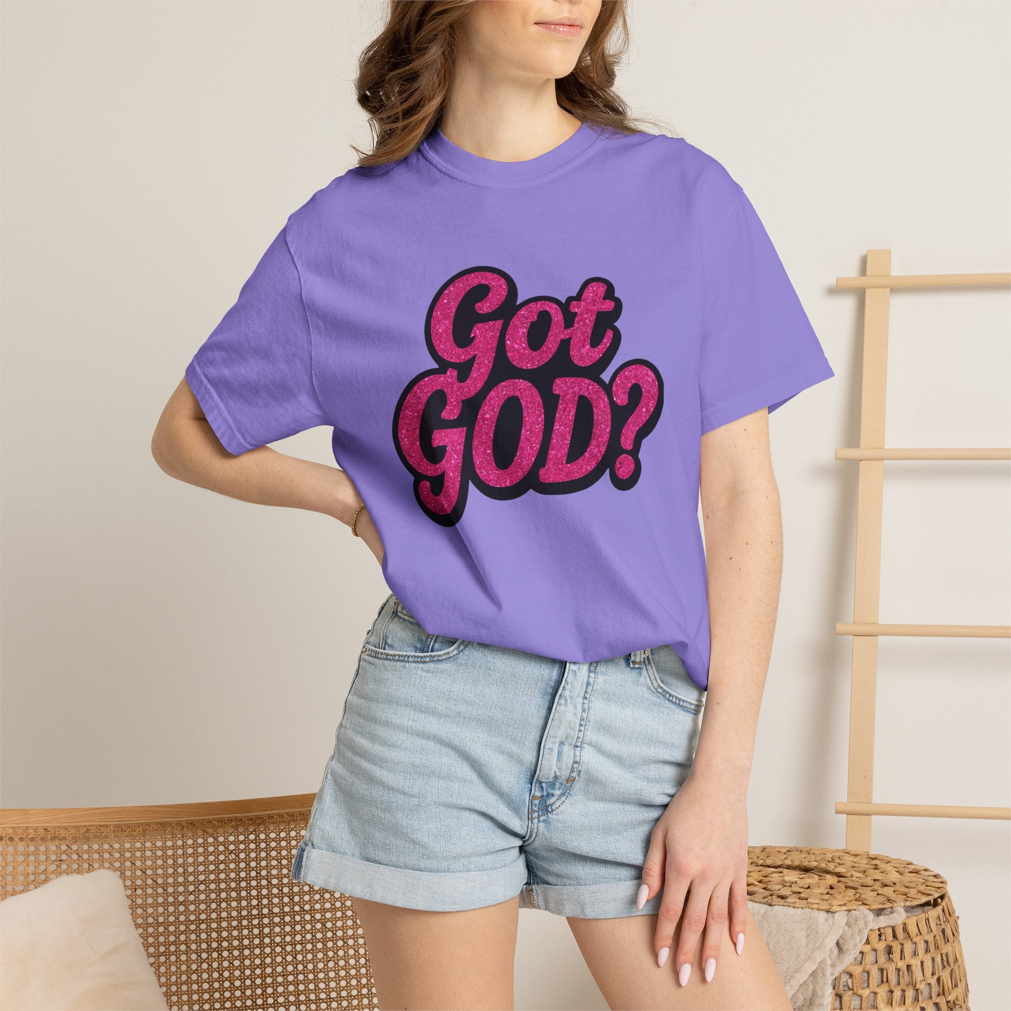 Got GOD? Graphic T-Shirt — Retro Script Faith Tee