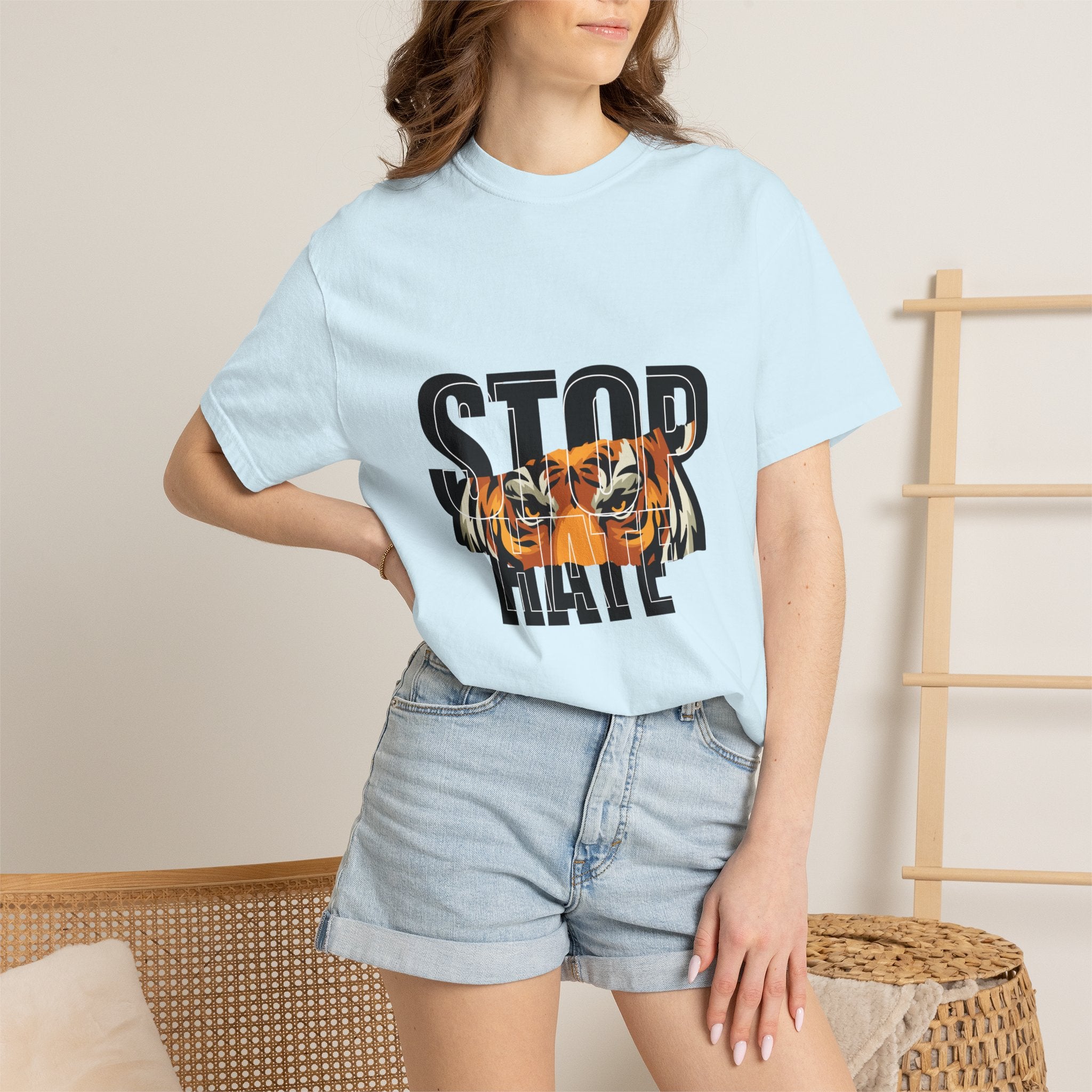 Stop Hate Tiger T-Shirt