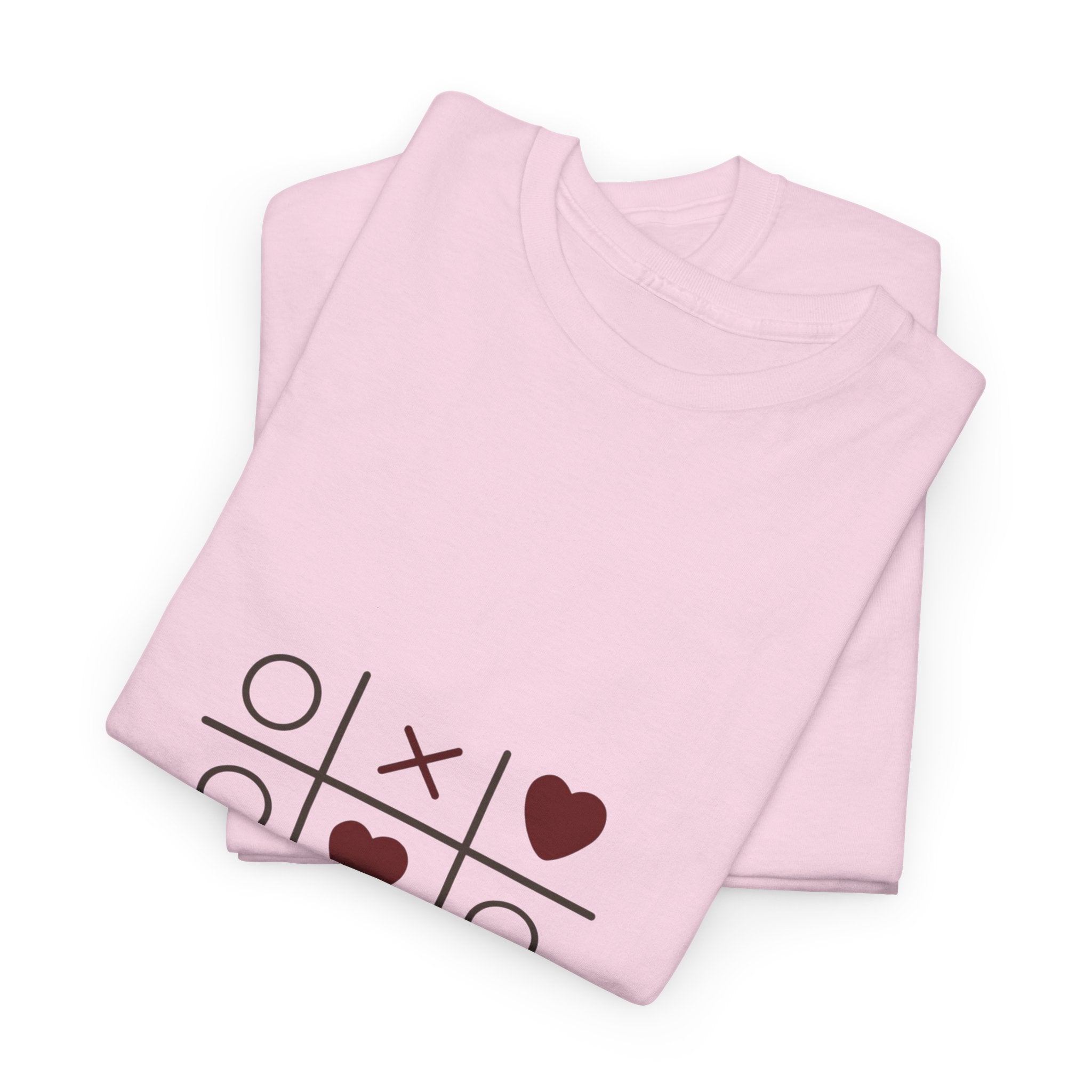 Tic Tac Toe Hearts T-Shirt — Cute Valentine’s Day Graphic Tee