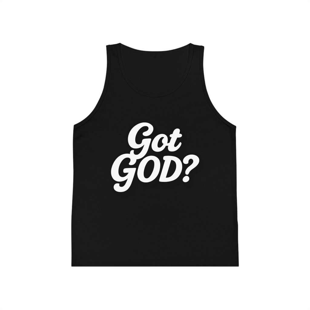 Kids Tank Top "Got GOD?" Religious Graphic Tees for Children