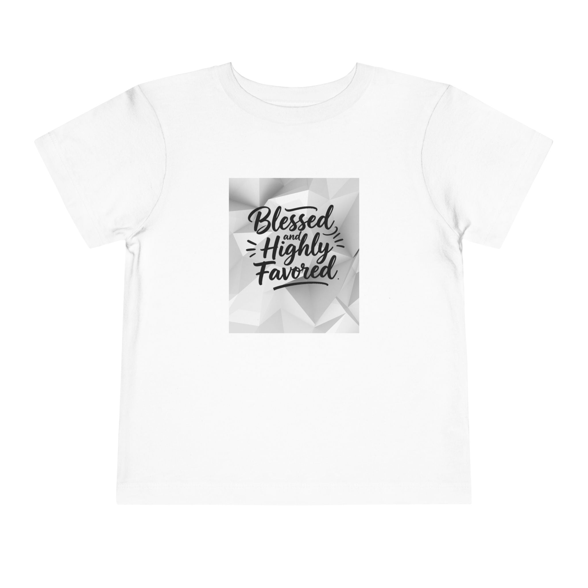 Blessed and Highly Favored Toddler Tee