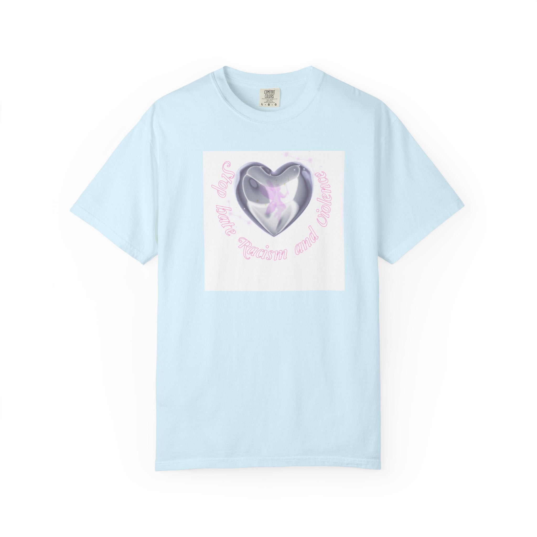 Heart Butterfly Tee — "Love, Hope, Passion and Patience" Graphic T-Shirt