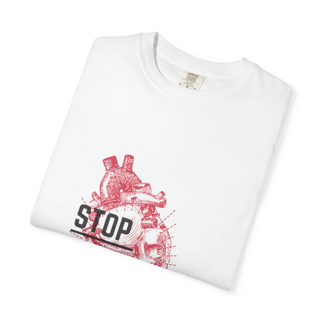 Stop Hate Heart T-Shirt — Anti-Hate Graphic Tee