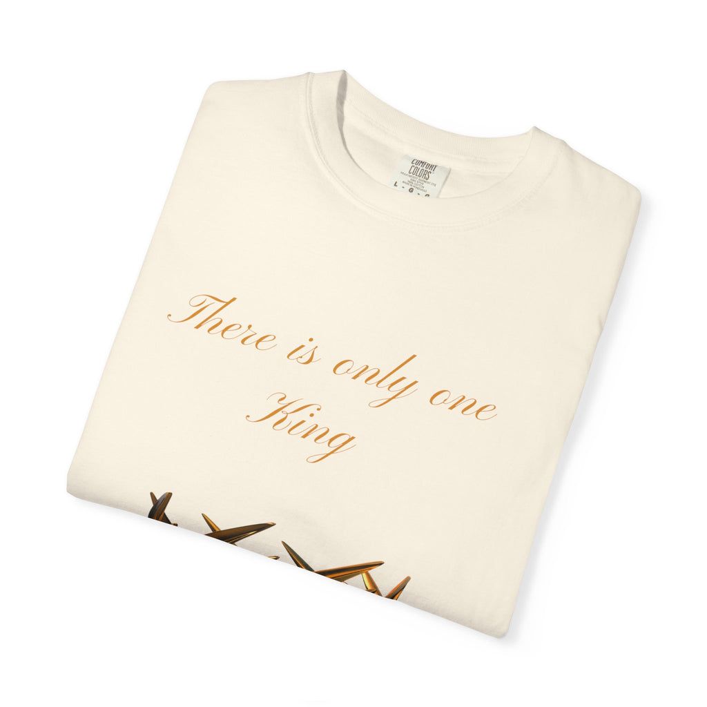 King Crown Graphic T-Shirt — "There is only one King" Casual Streetwear