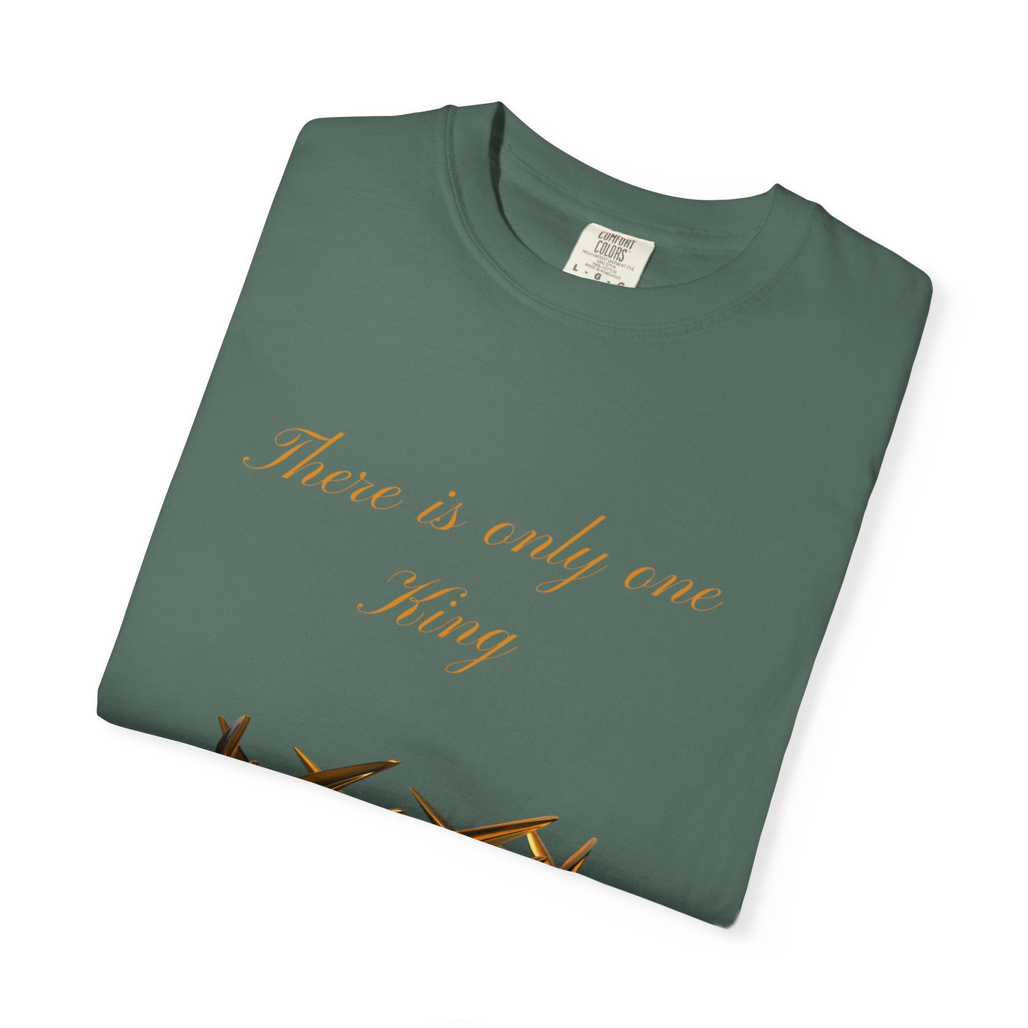 King Crown Graphic T-Shirt — "There is only one King" Casual Streetwear