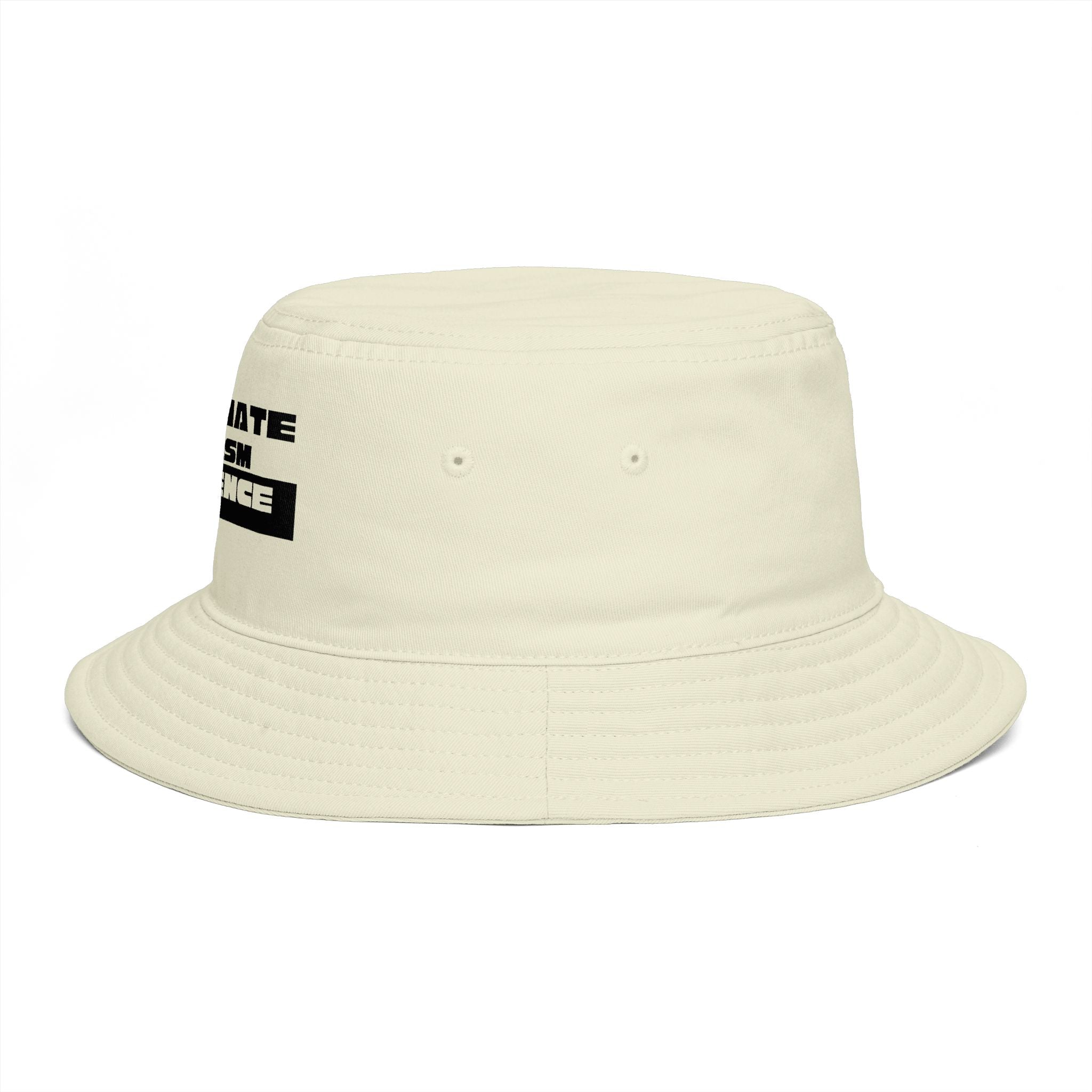 Bucket Hat - "Stop Hate Racism Violence" Anti-Racism Statement Hat