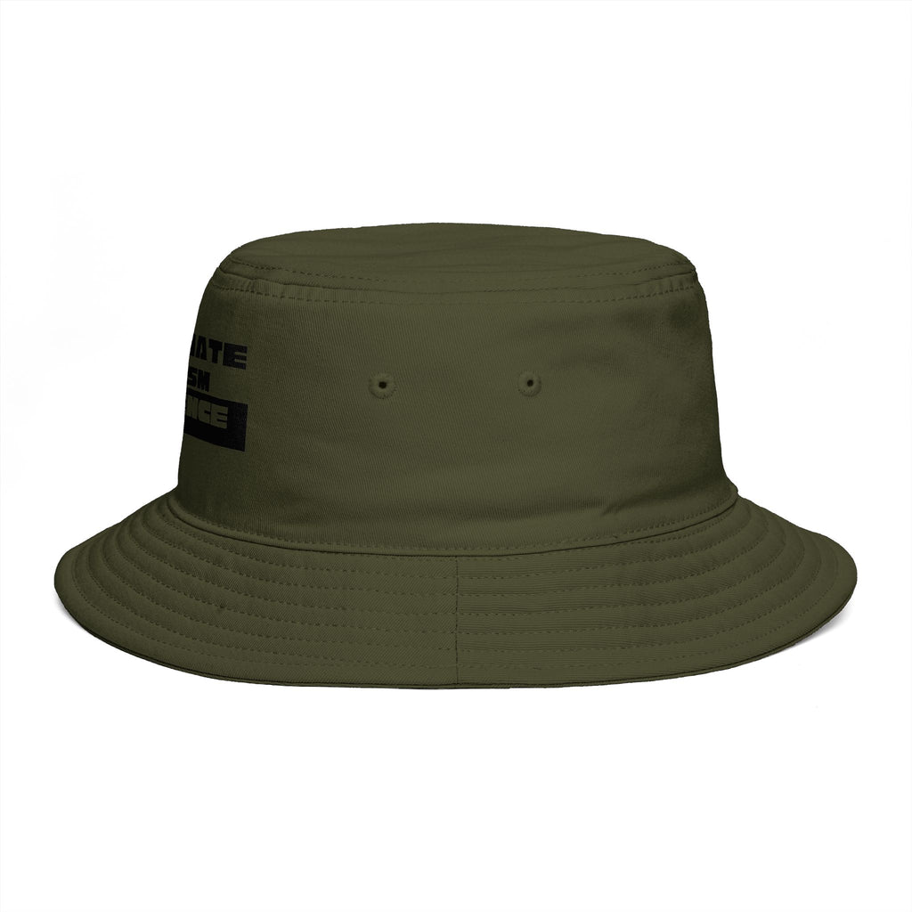 Bucket Hat - "Stop Hate Racism Violence" Anti-Racism Statement Hat
