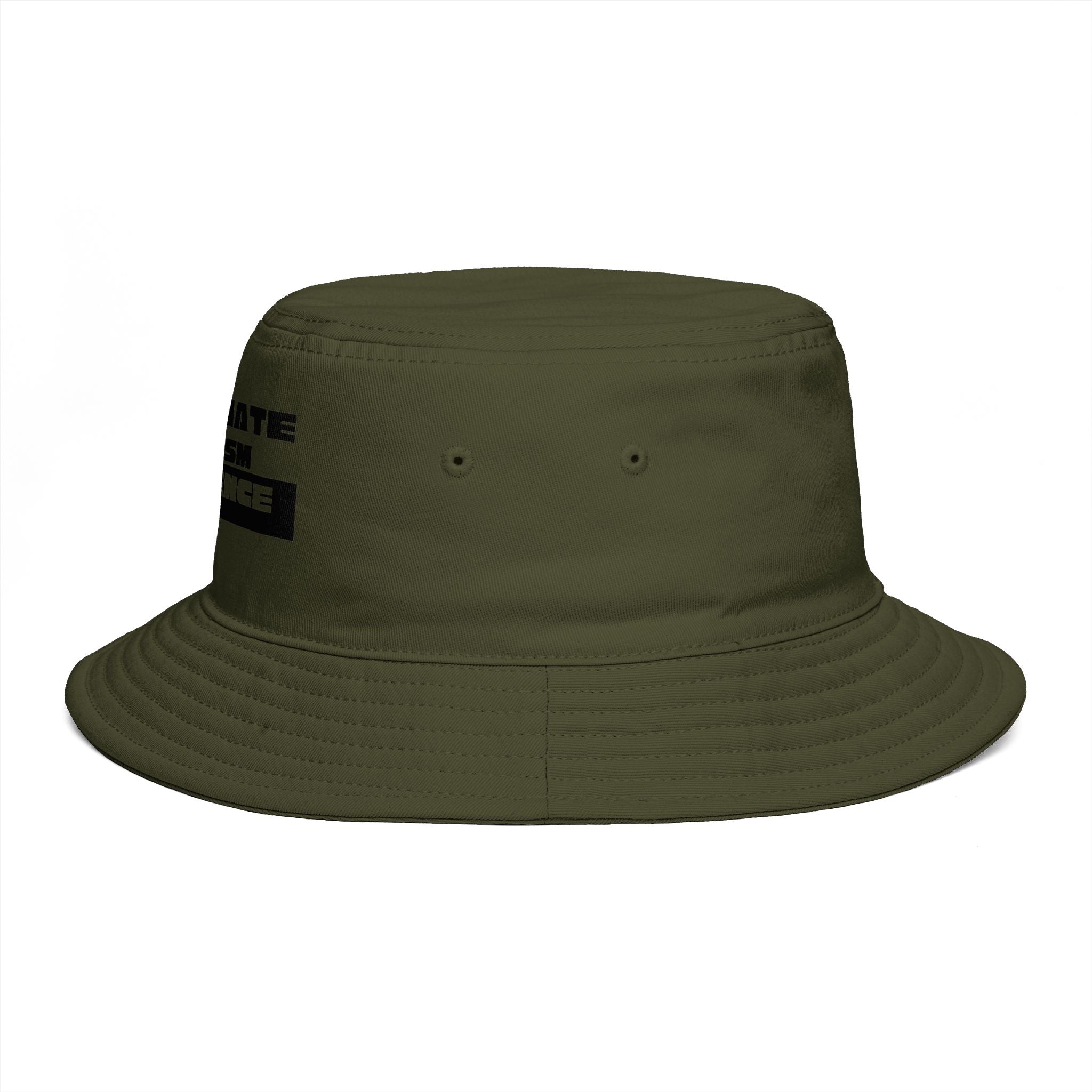 Bucket Hat - "Stop Hate Racism Violence" Anti-Racism Statement Hat