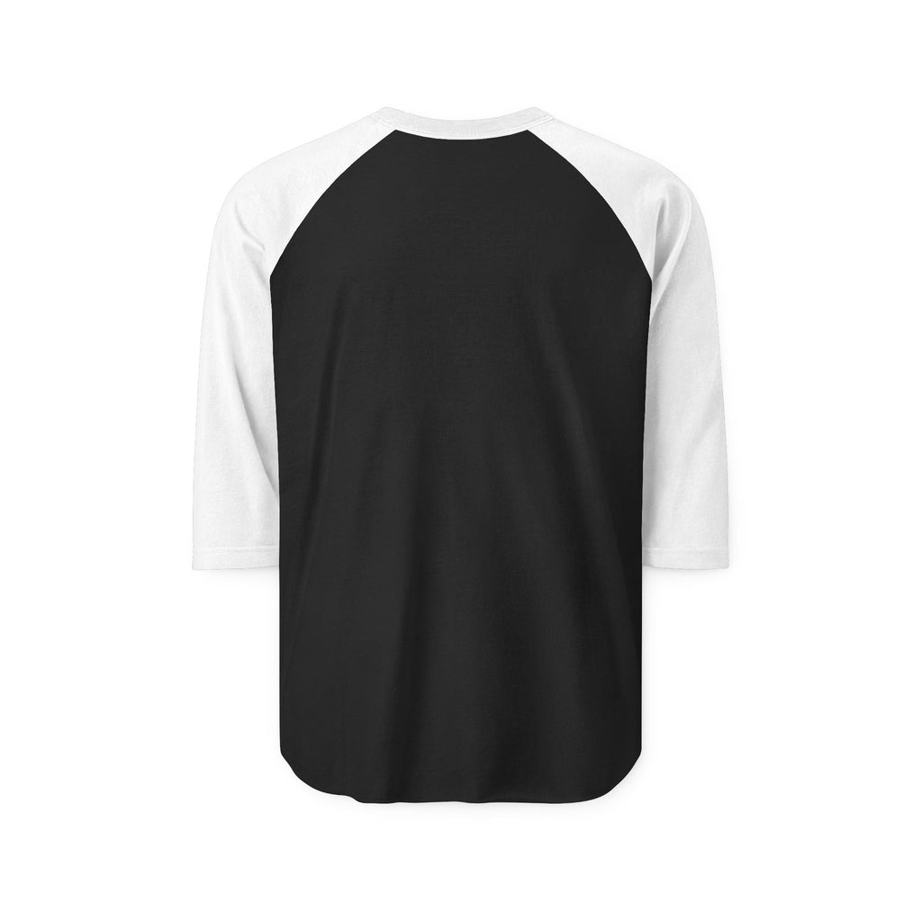 God Is Greater Raglan Baseball Tee — Faith Inspirational 3/4 Sleeve Shirt
