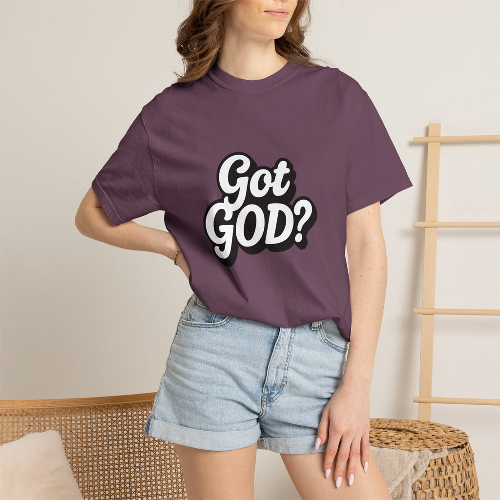 Got GOD? Graphic T-Shirt — Faith-Inspired Christian Tee