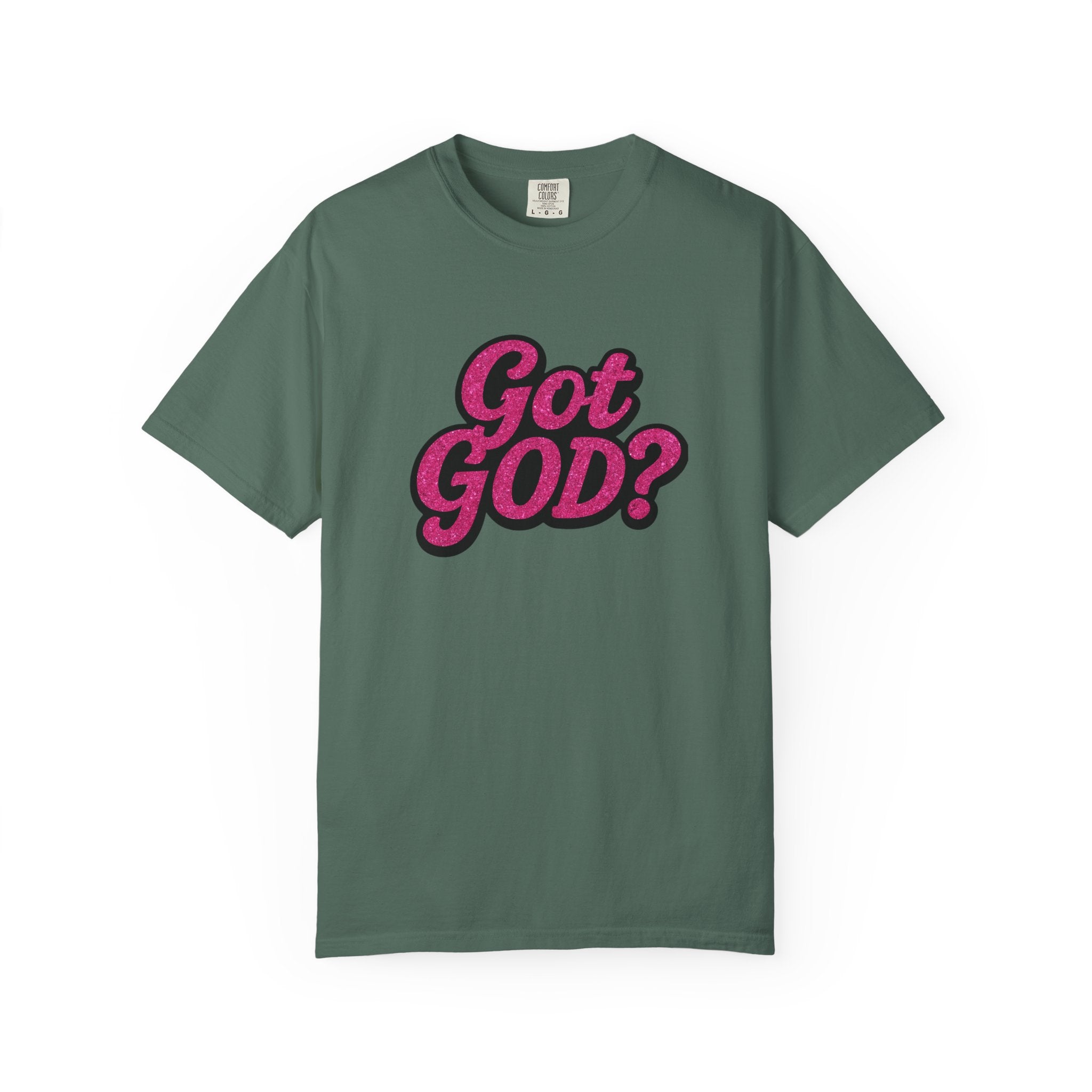Got God? T-Shirt — Retro Bubble Letter Faith Tee