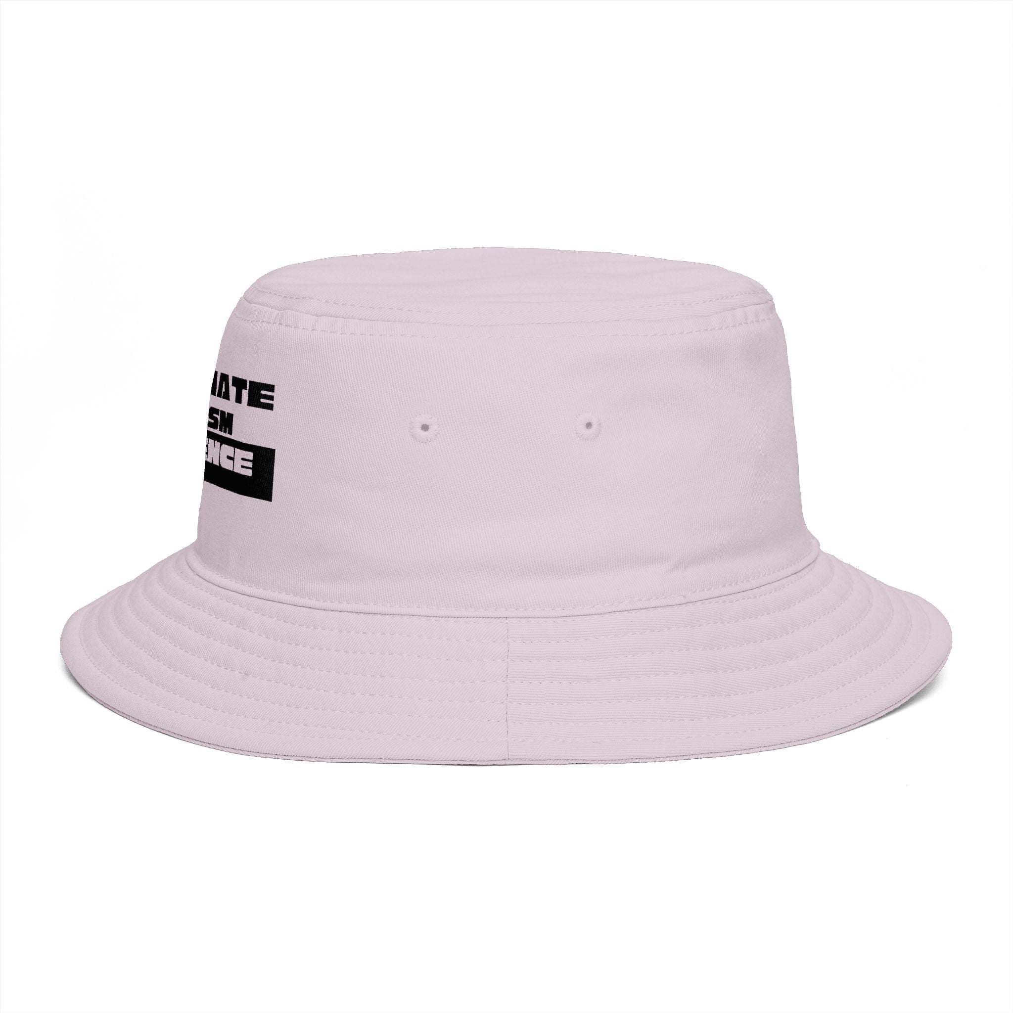 Bucket Hat - "Stop Hate Racism Violence" Anti-Racism Statement Hat