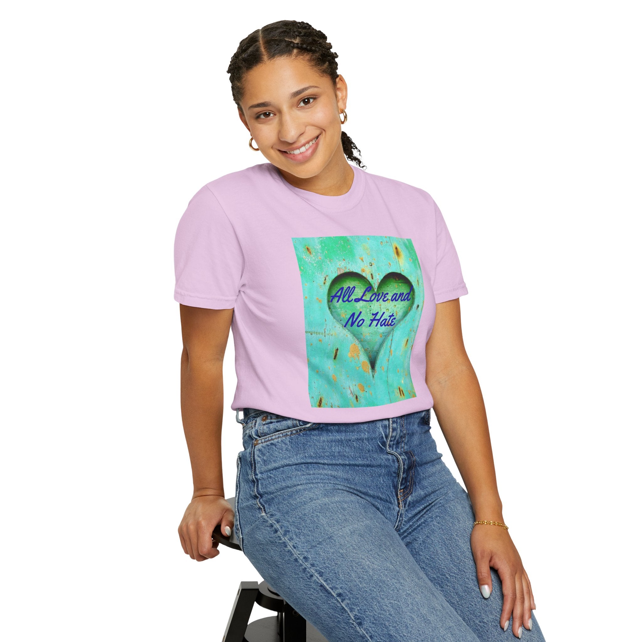 All Love and No Hate Heart T-Shirt