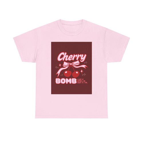 Cherry Bomb T-Shirt — Retro Cherry Graphic Tee