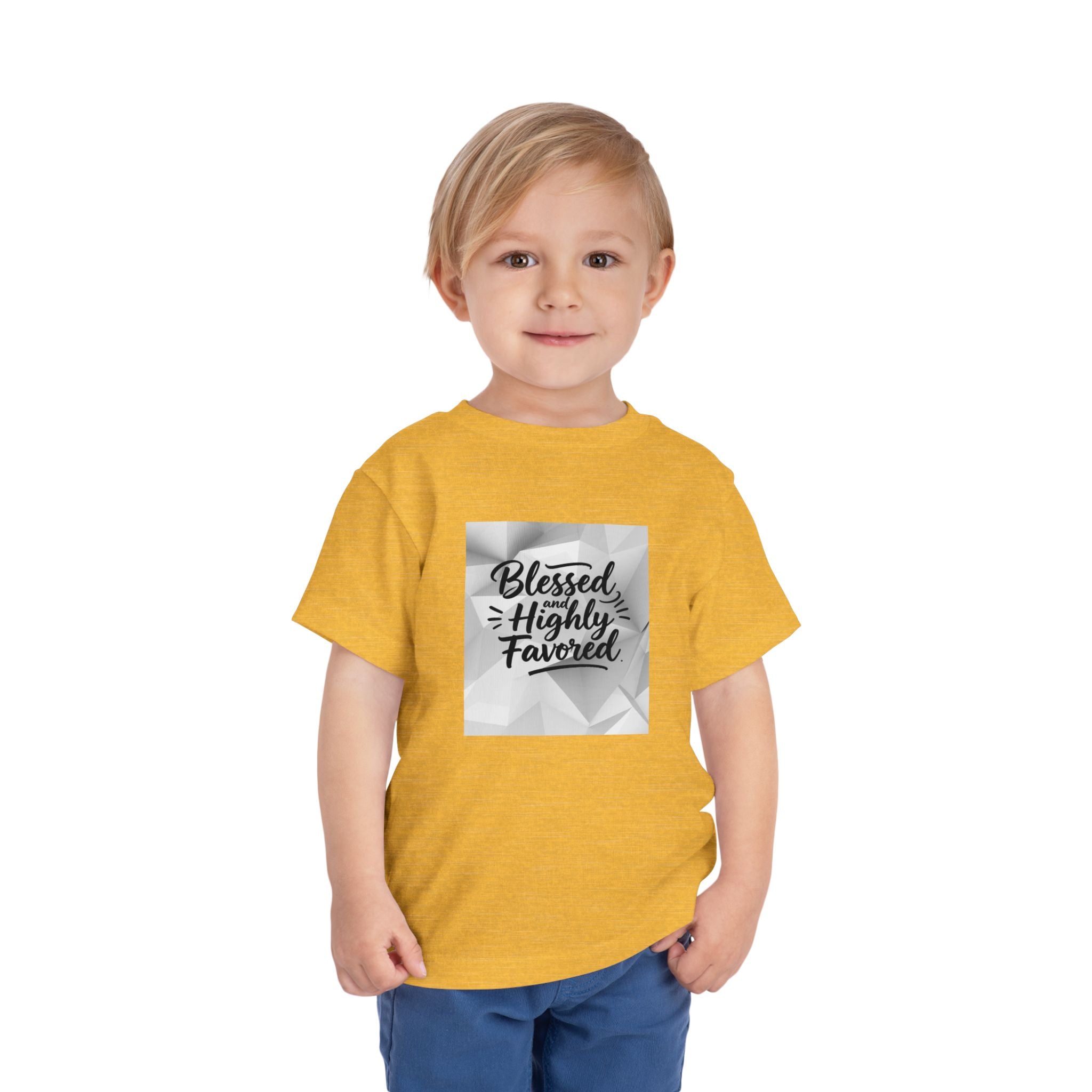 Blessed and Highly Favored Toddler Tee