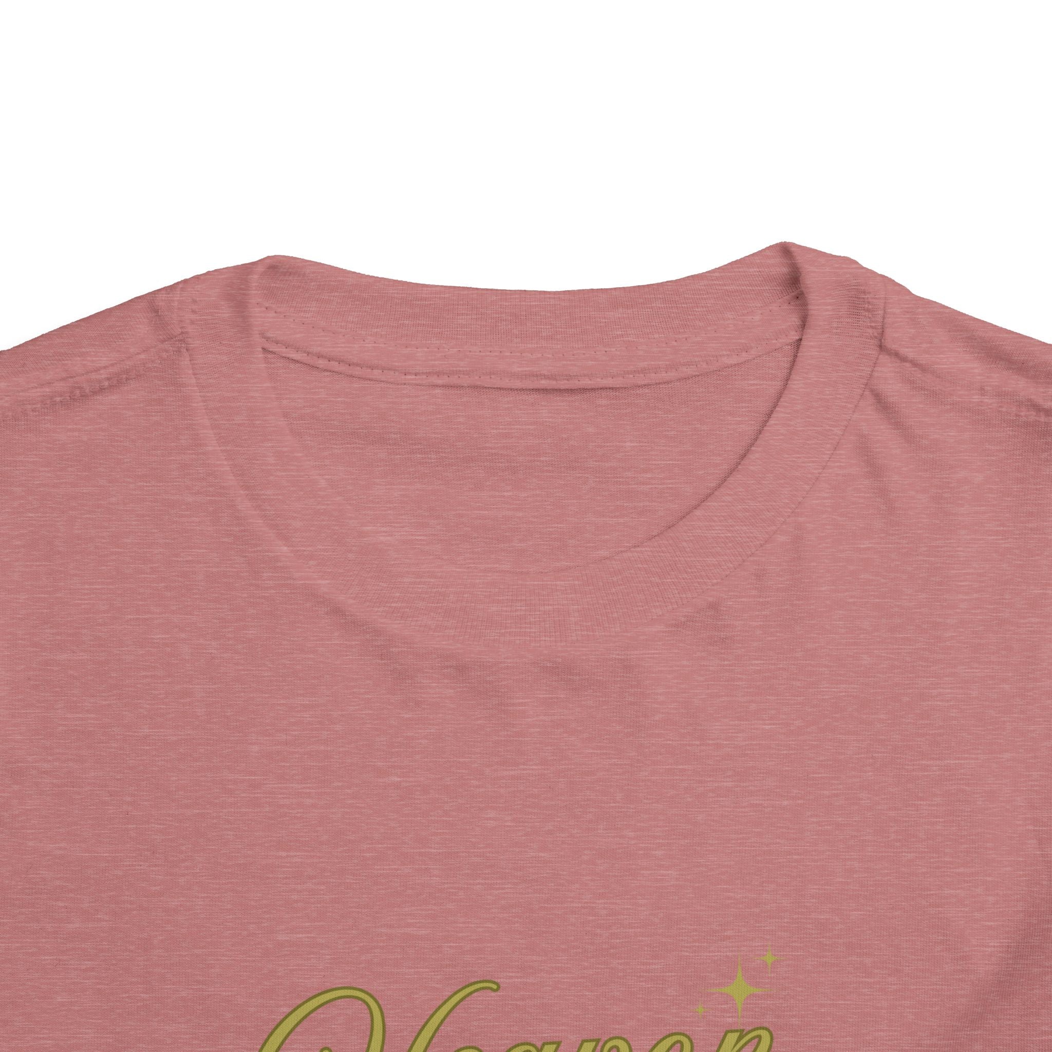 Heaven Sent Toddler Tee — Gold Script Baby Shirt