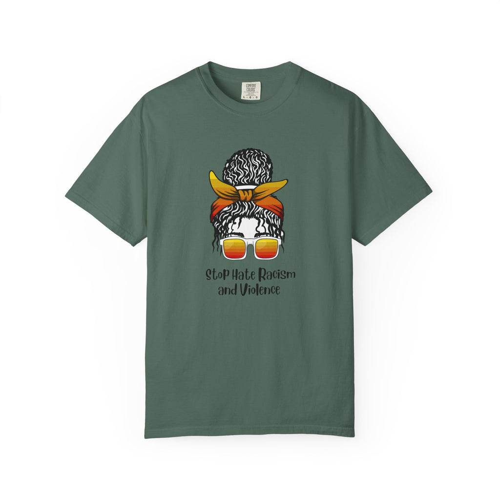 Stop Hate Racism and Violence T-Shirt — Empowering Anti-Racism Graphic Tee