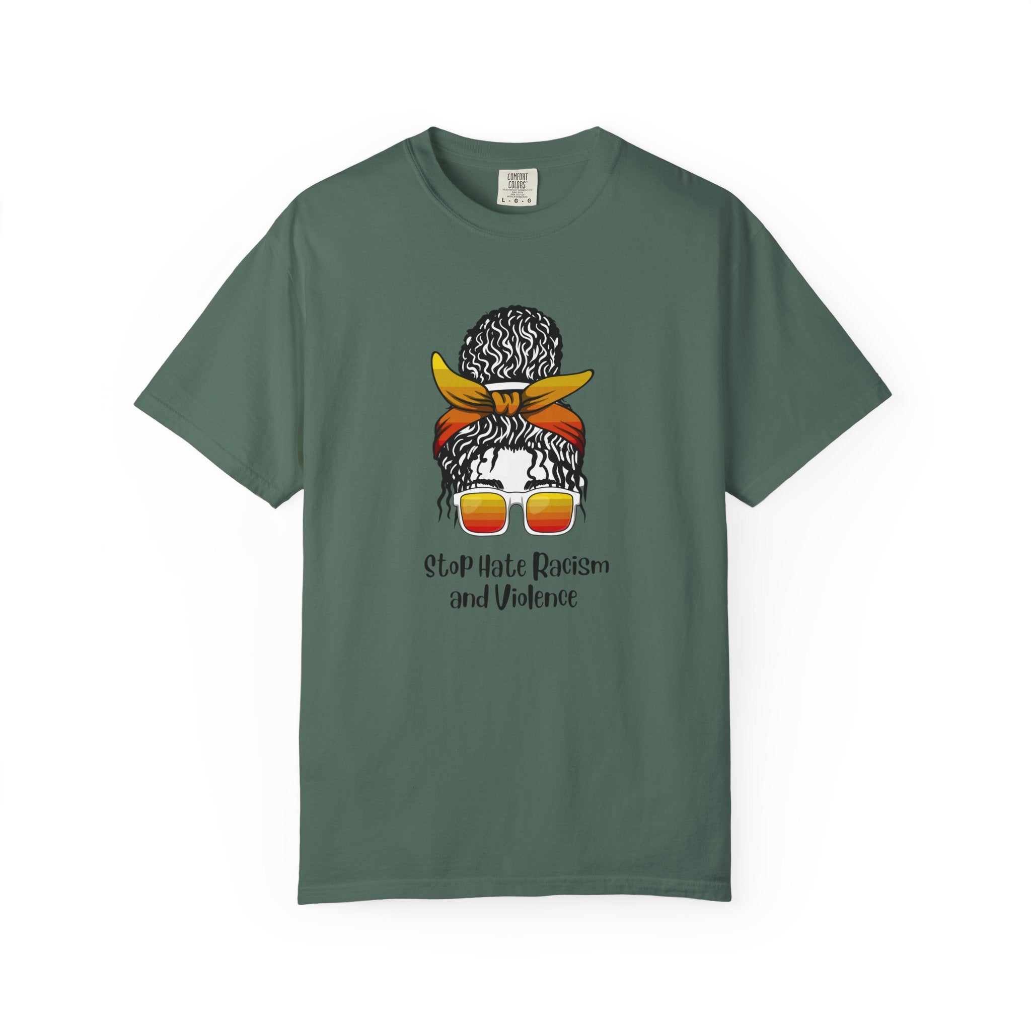 Stop Hate Racism and Violence T-Shirt — Empowering Anti-Racism Graphic Tee