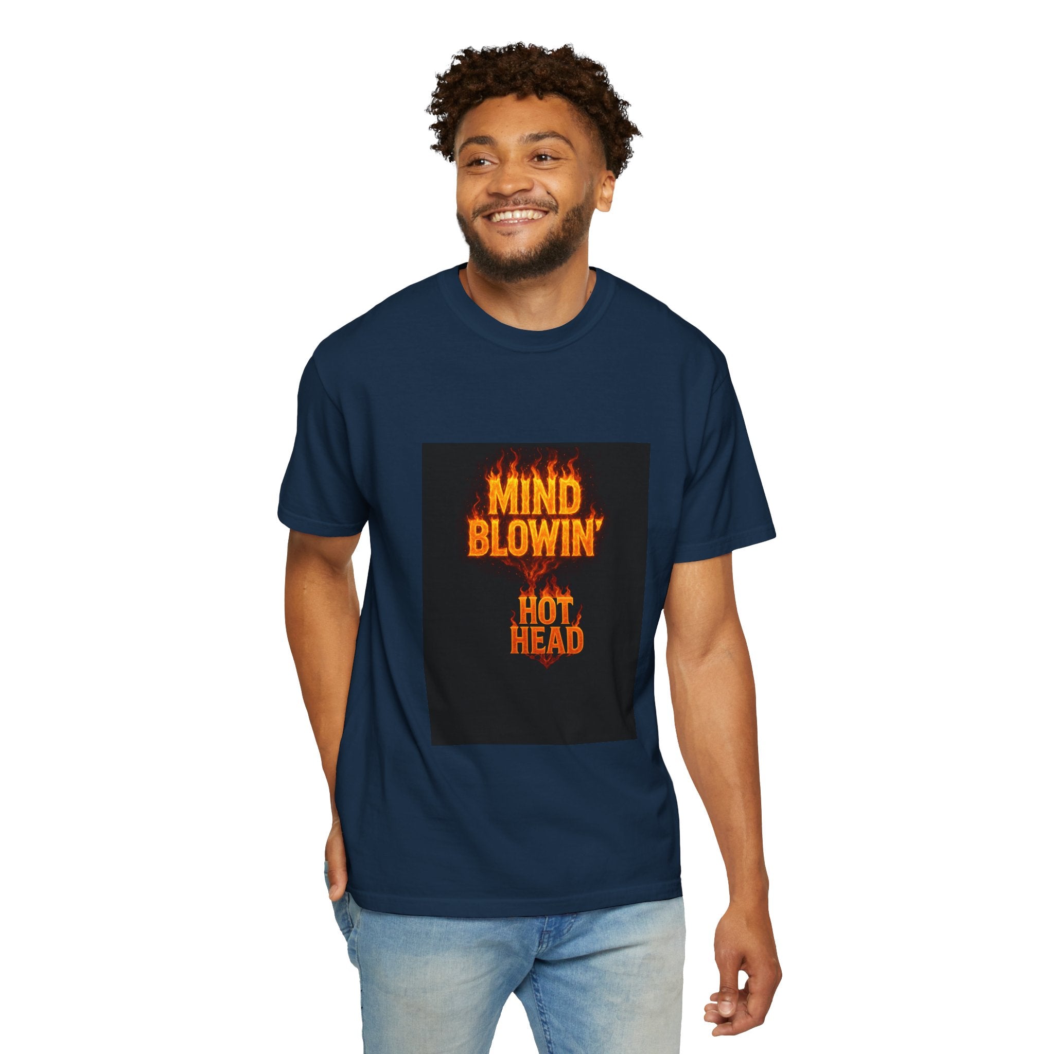 Mind Blowin' Hot Head T-Shirt — Fiery Graphic Tee