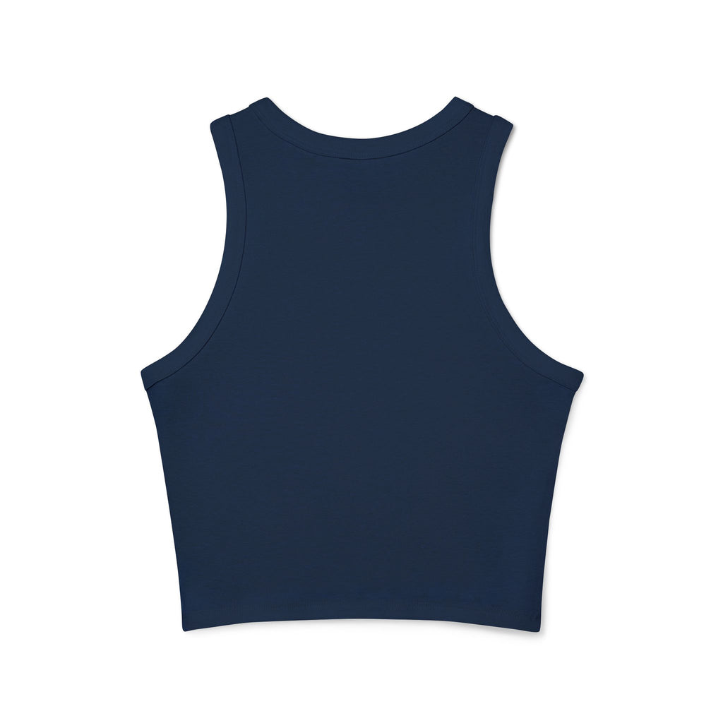 Racer Tank Top — "Stop Hate No Violence" Pride-Inspired Peace Tee