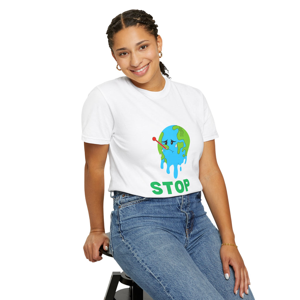 Stop Hate and Racism T-Shirt — Anti-Racism Earth Graphic Tee
