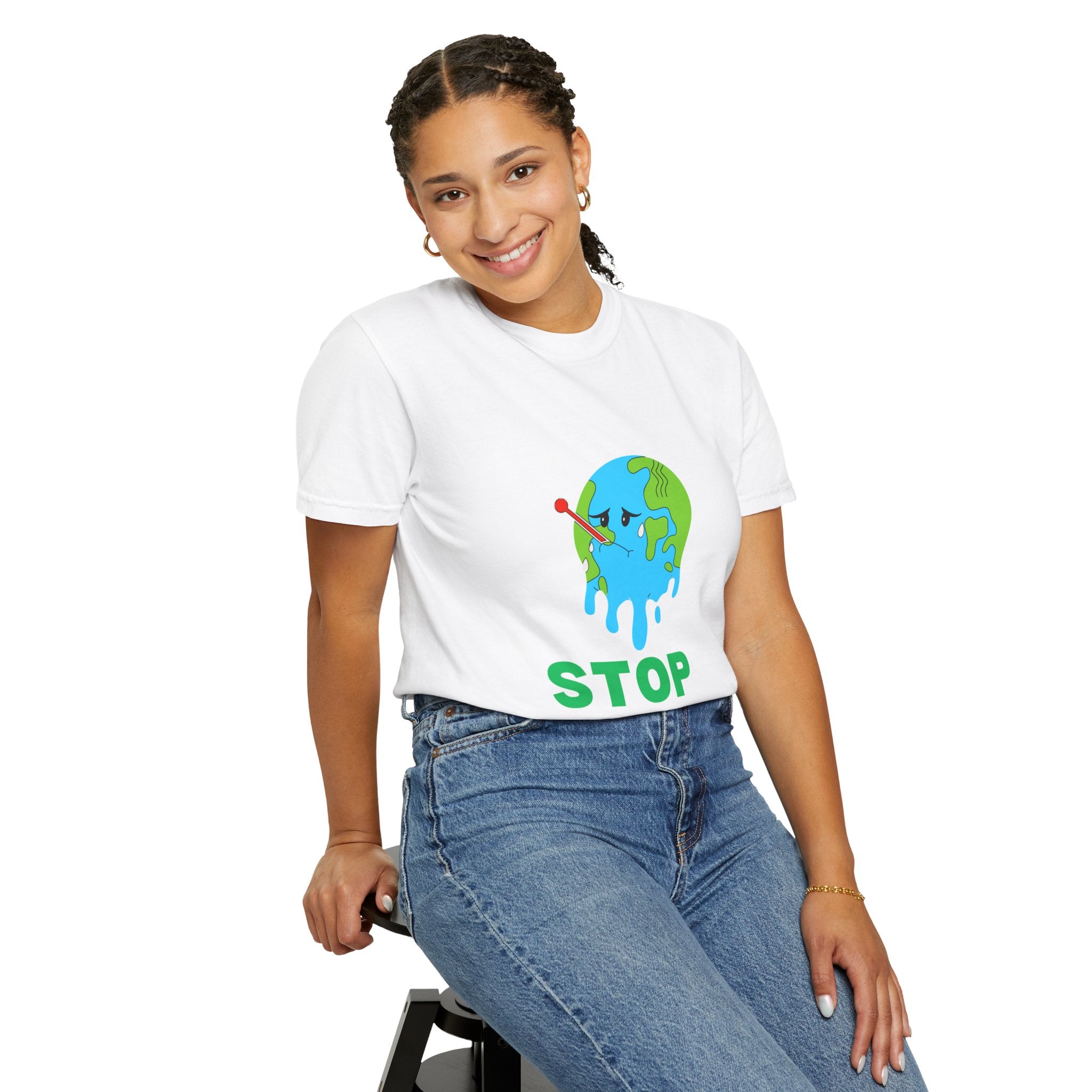 Stop Hate and Racism T-Shirt — Anti-Racism Earth Graphic Tee