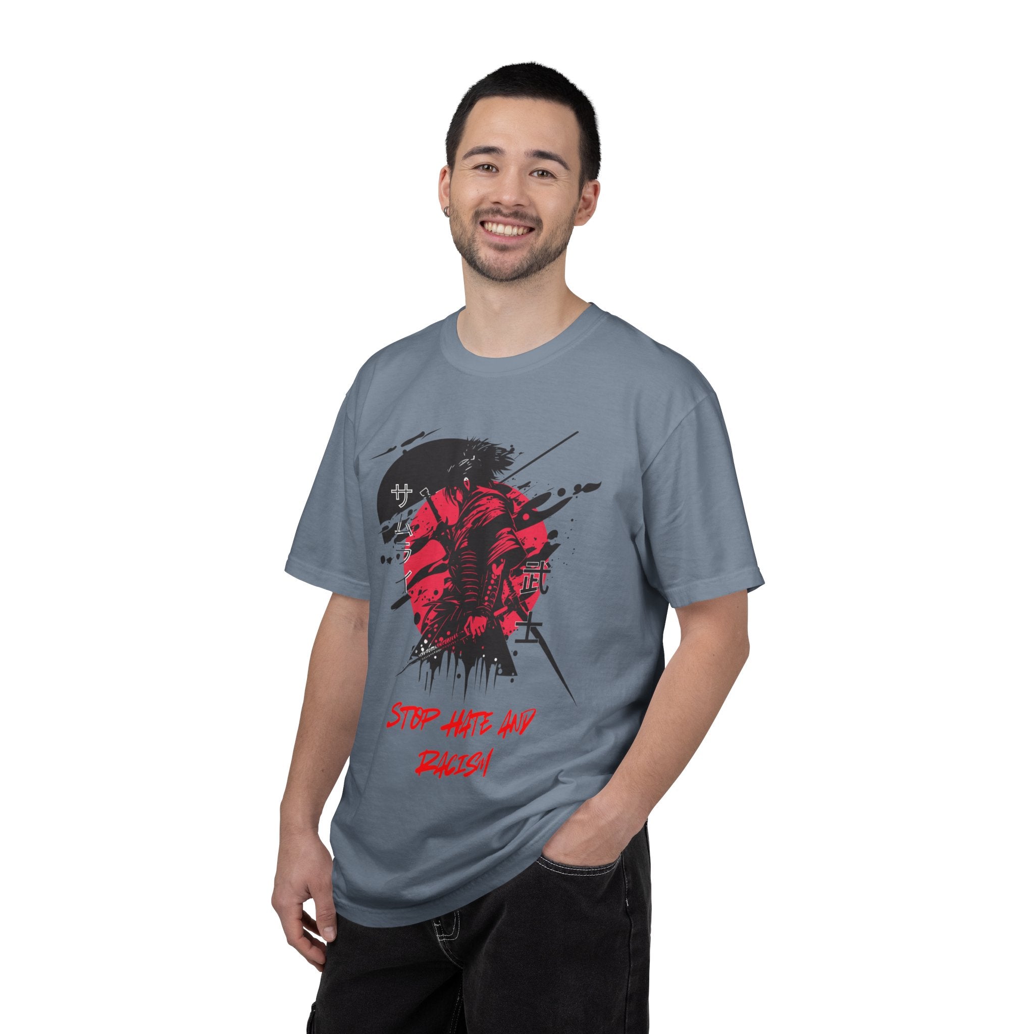 Stop Hate and Racism Graphic T-Shirt