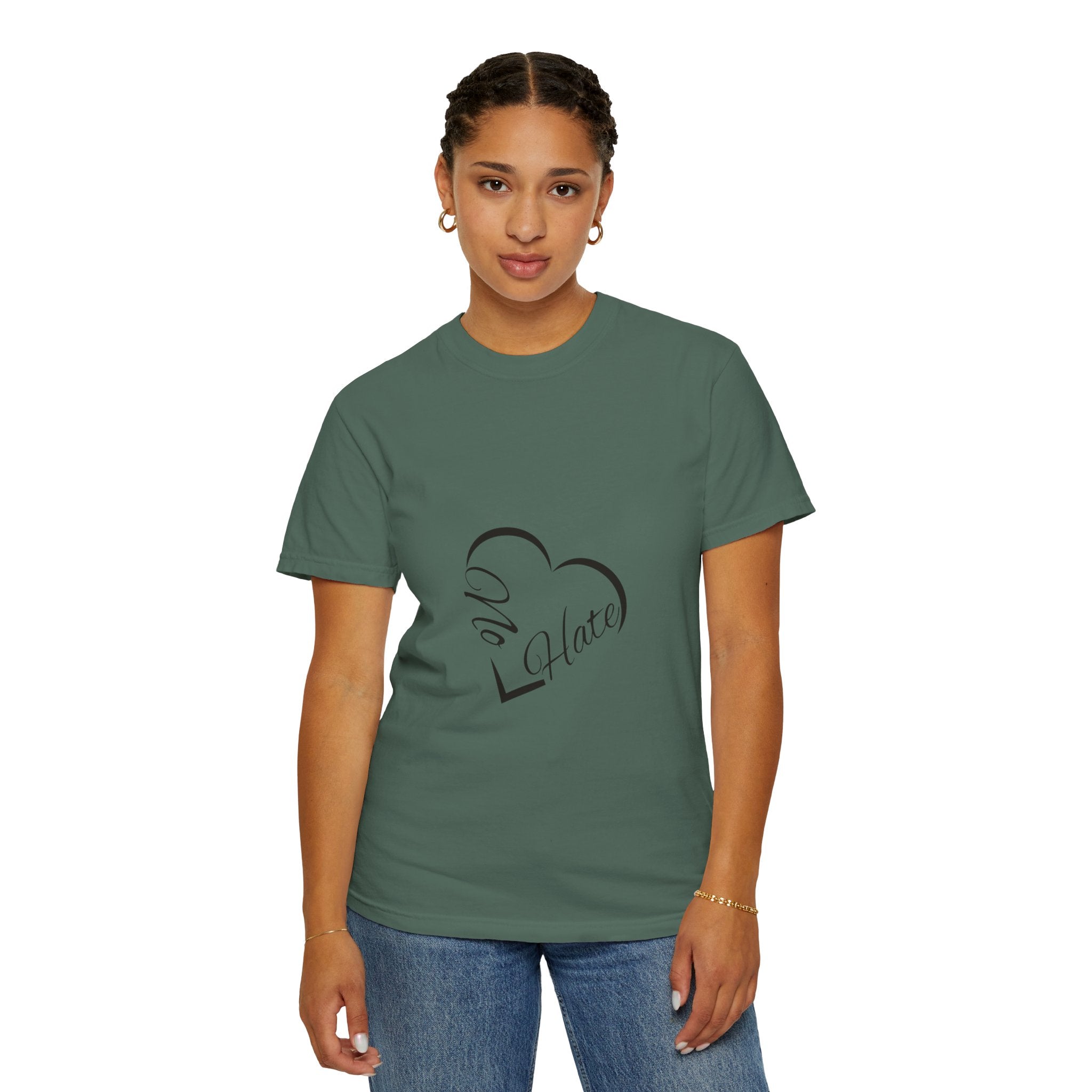 No Hate Heart T-Shirt — Anti-Hate Graphic Tee